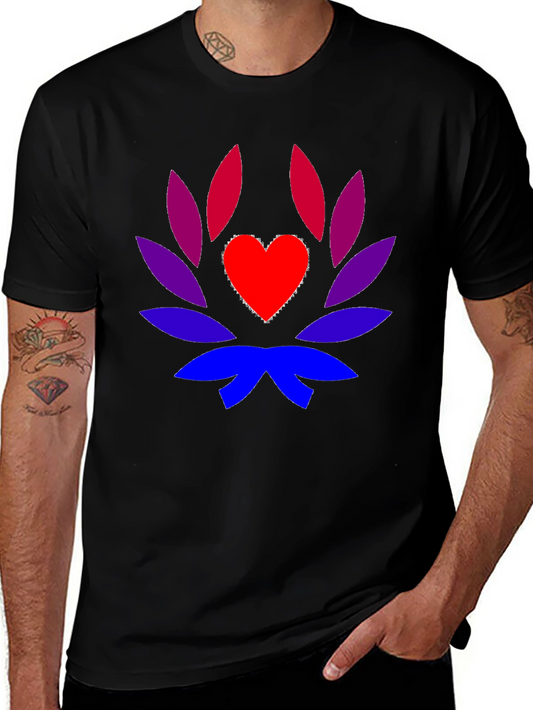 Heart Lotus Graphic Tee