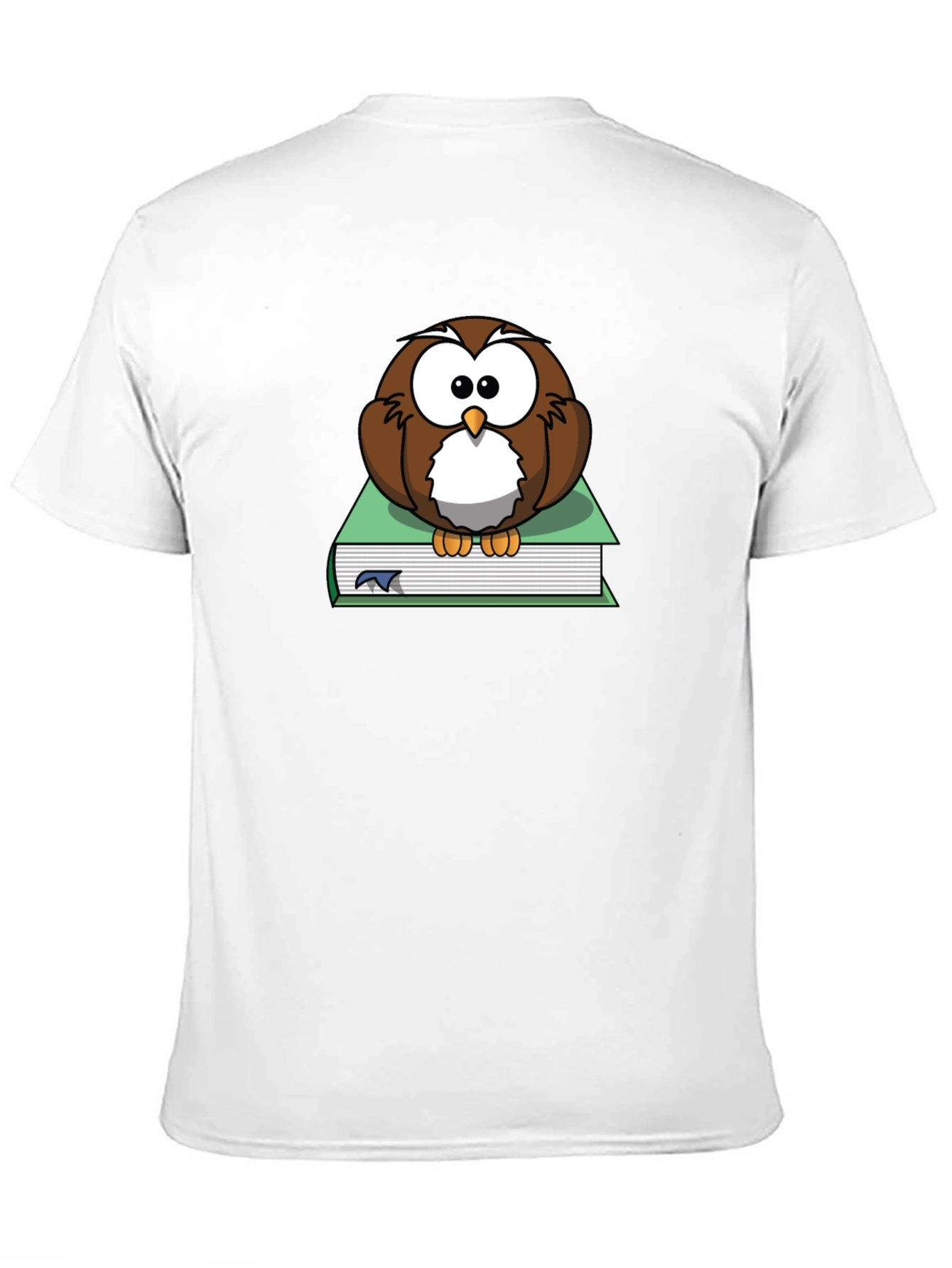 Owl Reading Book T-Shirt