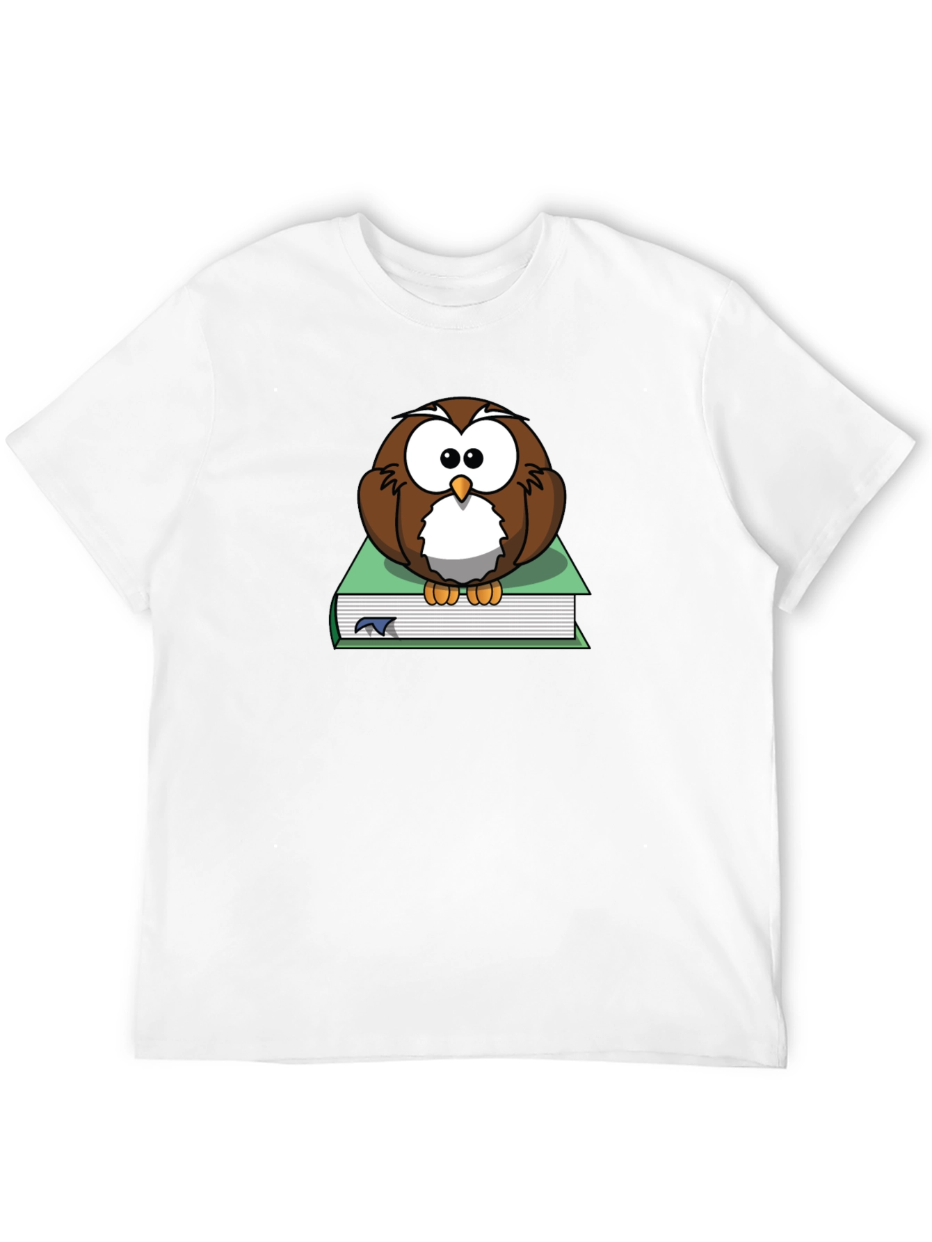 Owl Reading Book T-Shirt