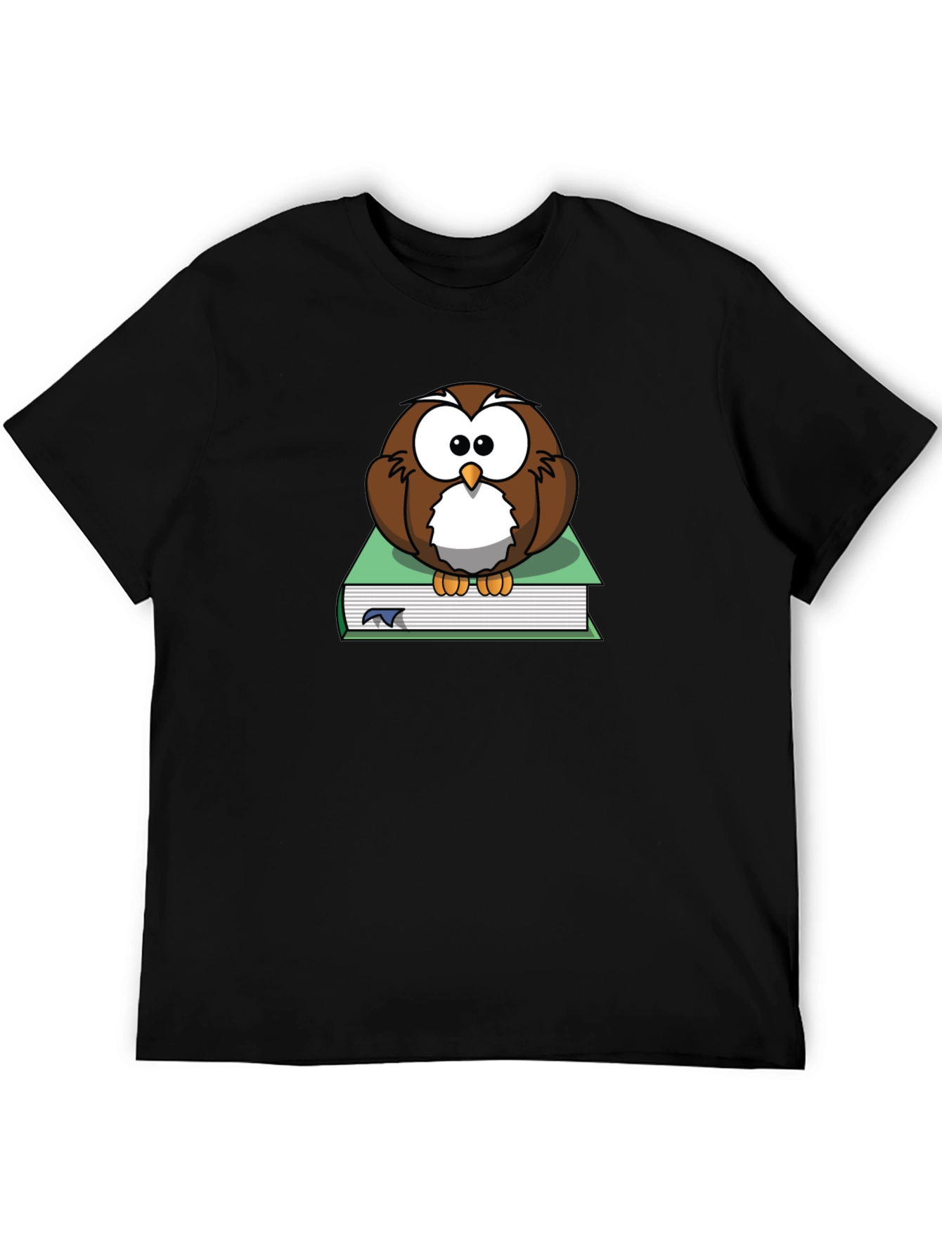 Owl Reading Book T-Shirt