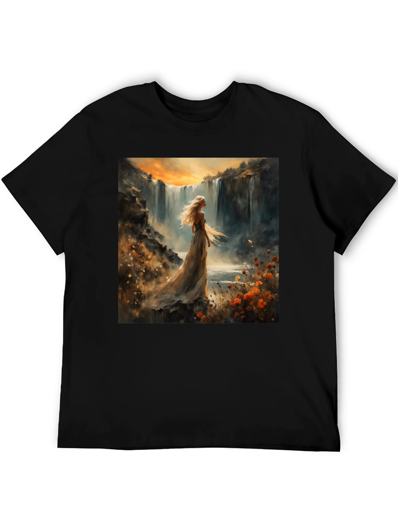 Waterfall Goddess Graphic Tee