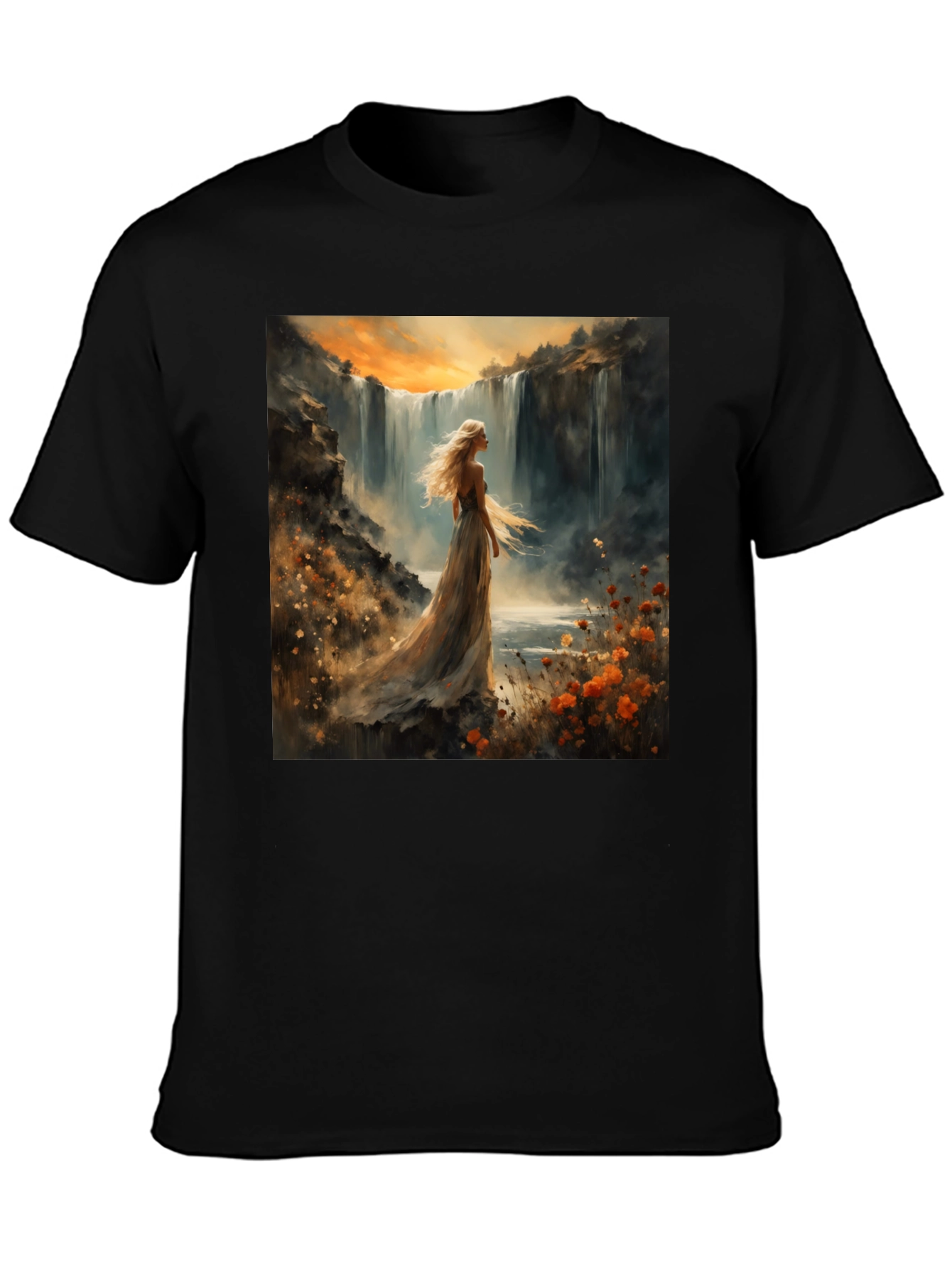 Waterfall Goddess Graphic Tee
