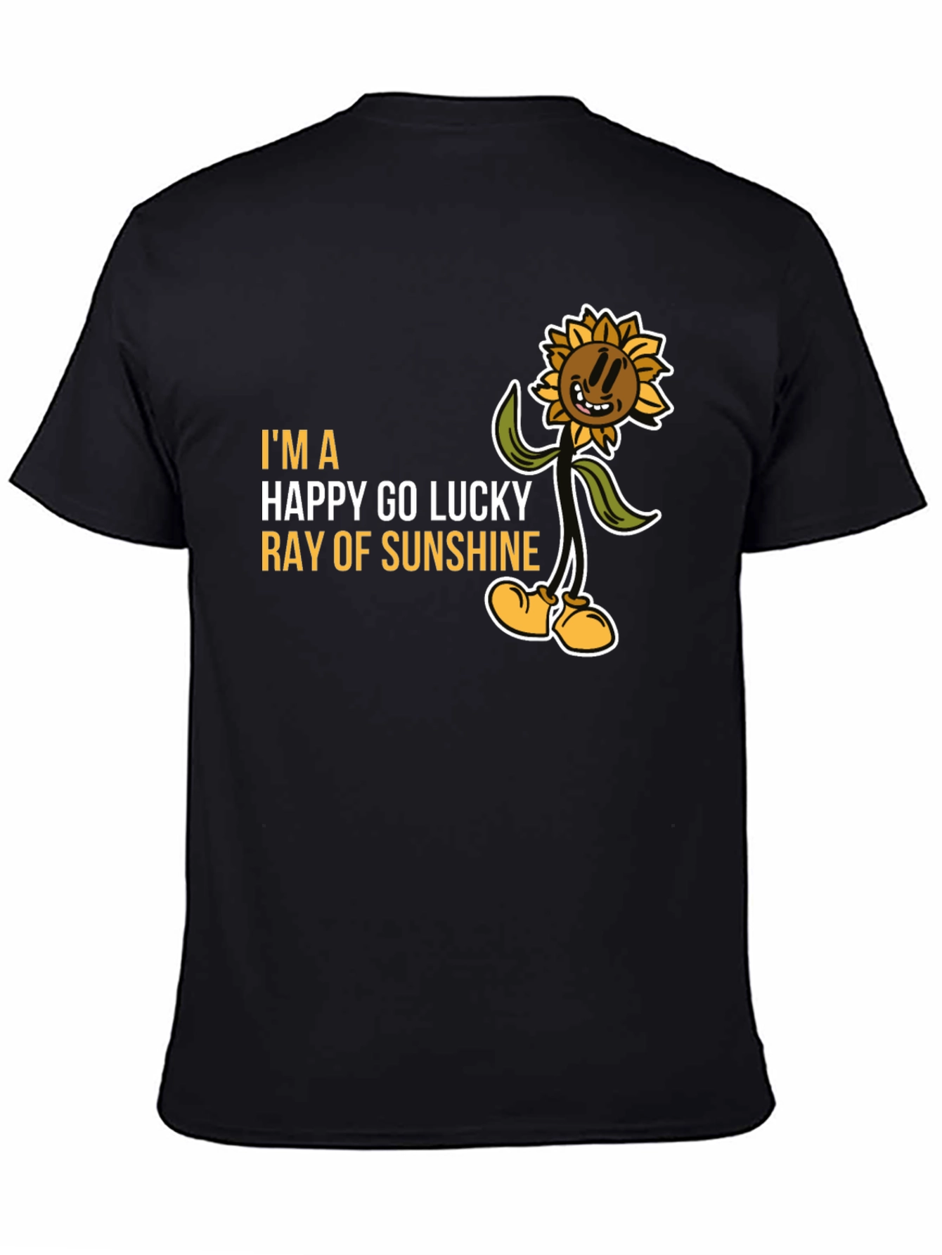 Happy Go Lucky Ray of Sunshine Graphic Tee