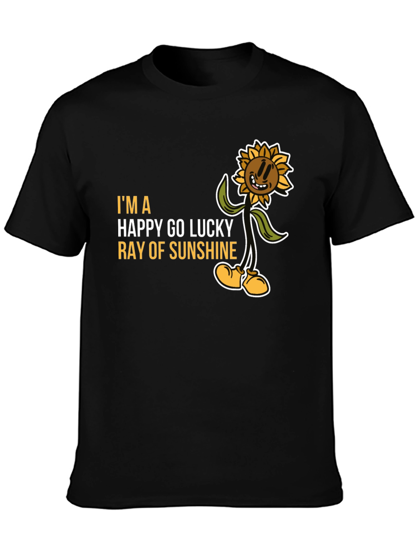 Happy Go Lucky Ray of Sunshine Graphic Tee