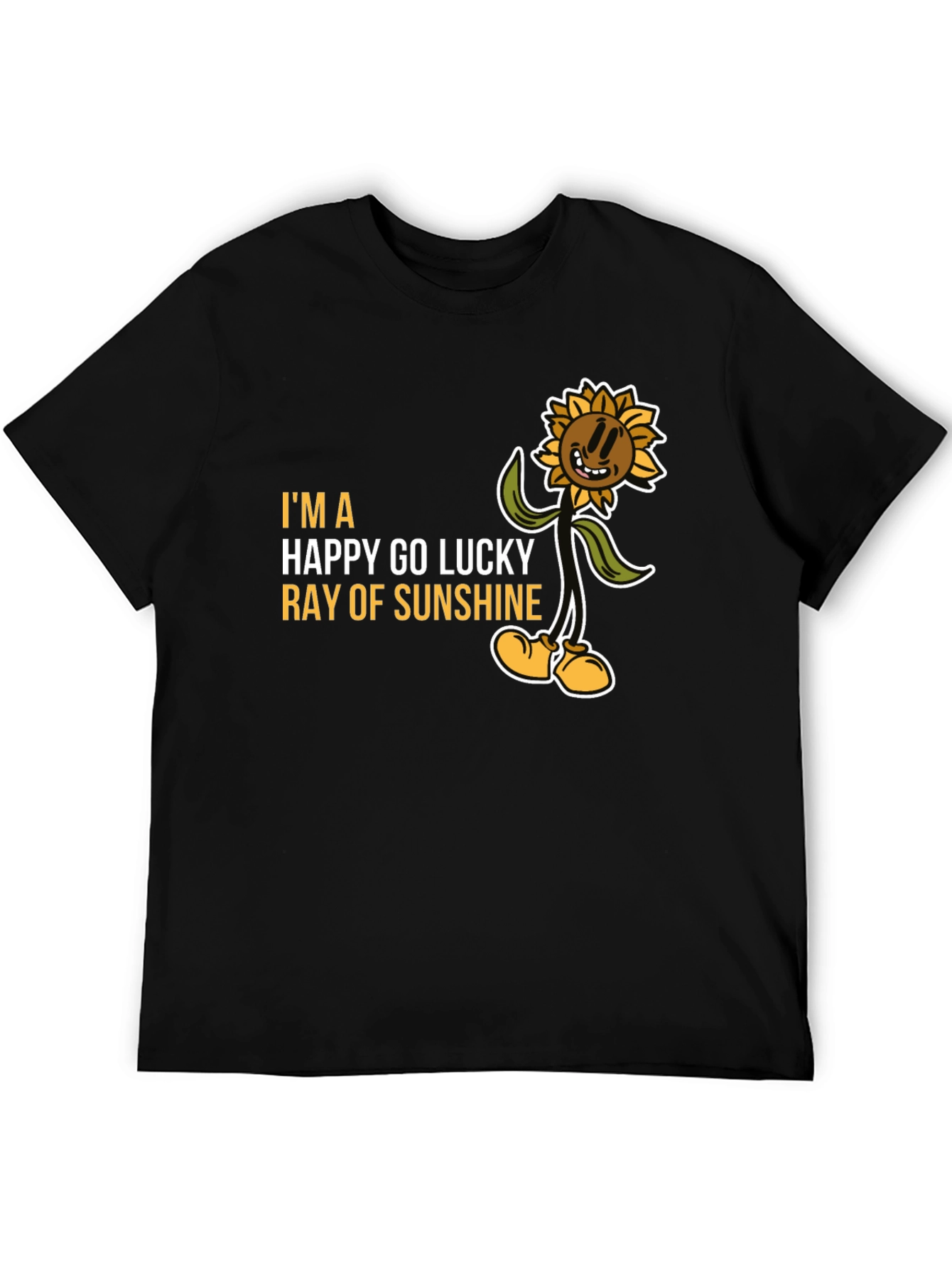 Happy Go Lucky Ray of Sunshine Graphic Tee