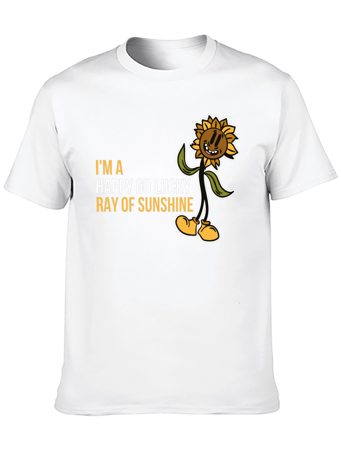 Happy Go Lucky Ray of Sunshine Graphic Tee