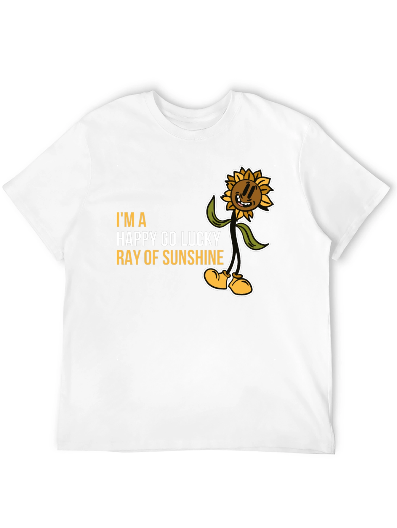 Happy Go Lucky Ray of Sunshine Graphic Tee