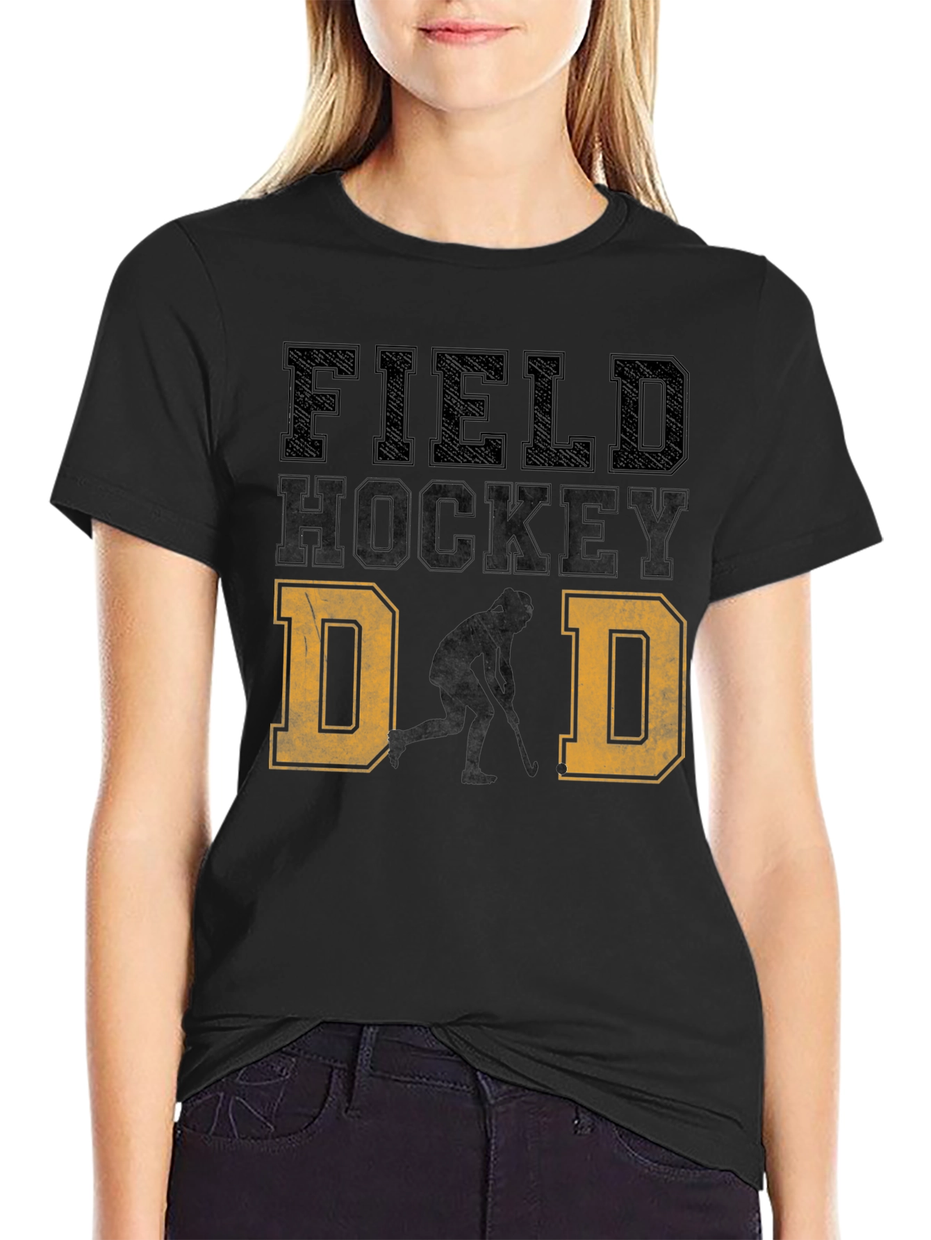 Field Hockey Dad Graphic T-Shirt