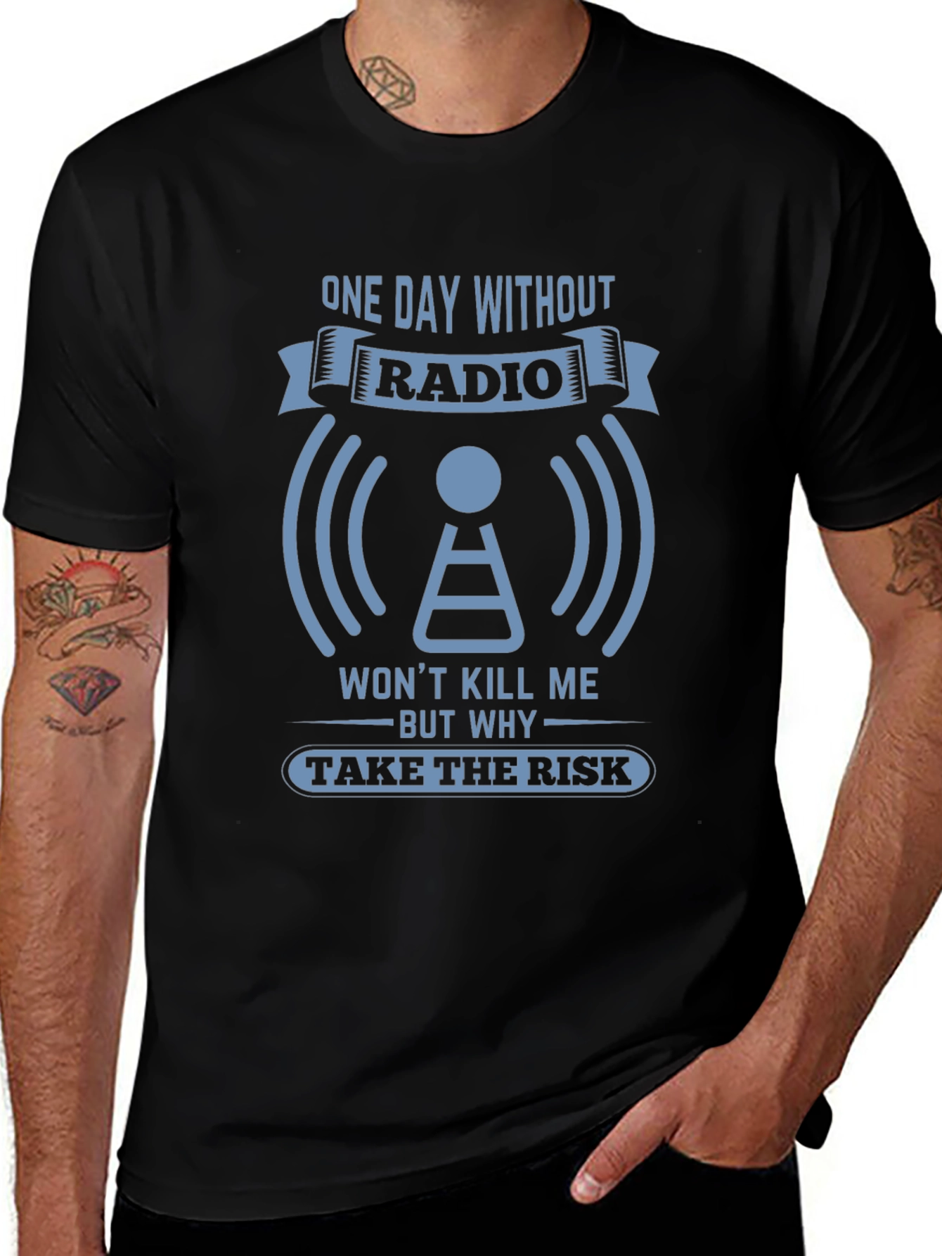 Radio T-Shirt: One Day Without Radio