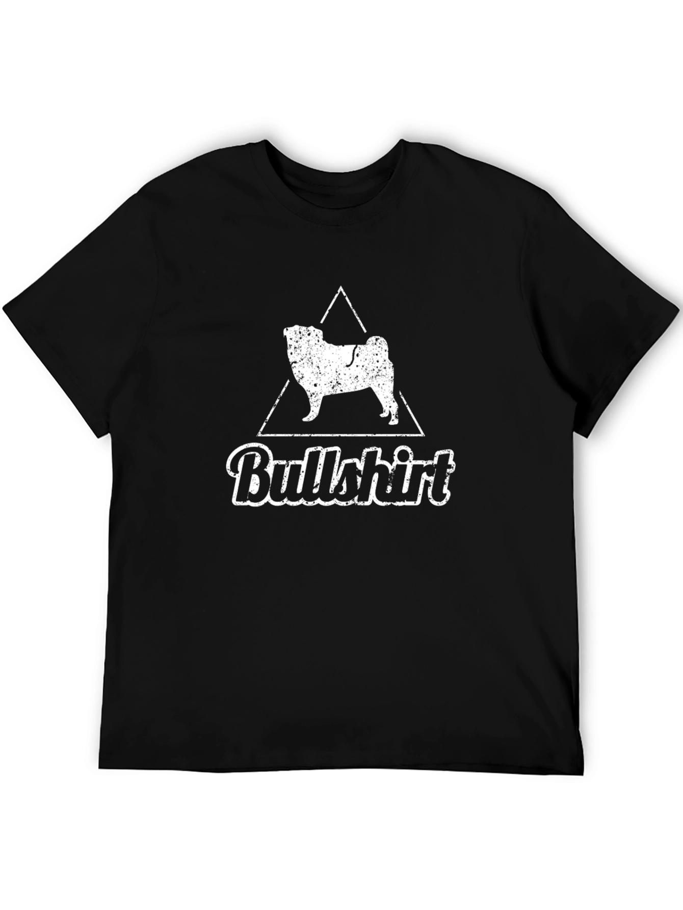 Funny Pug Dog Bullshirt Graphic Tee