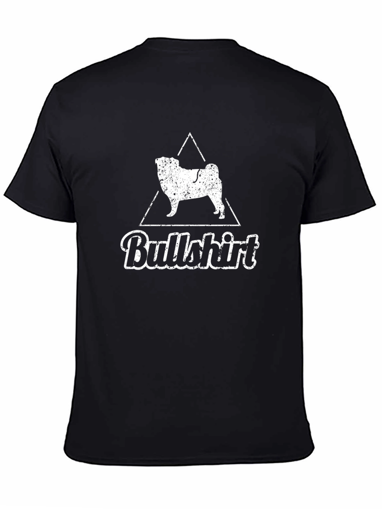 Funny Pug Dog Bullshirt Graphic Tee