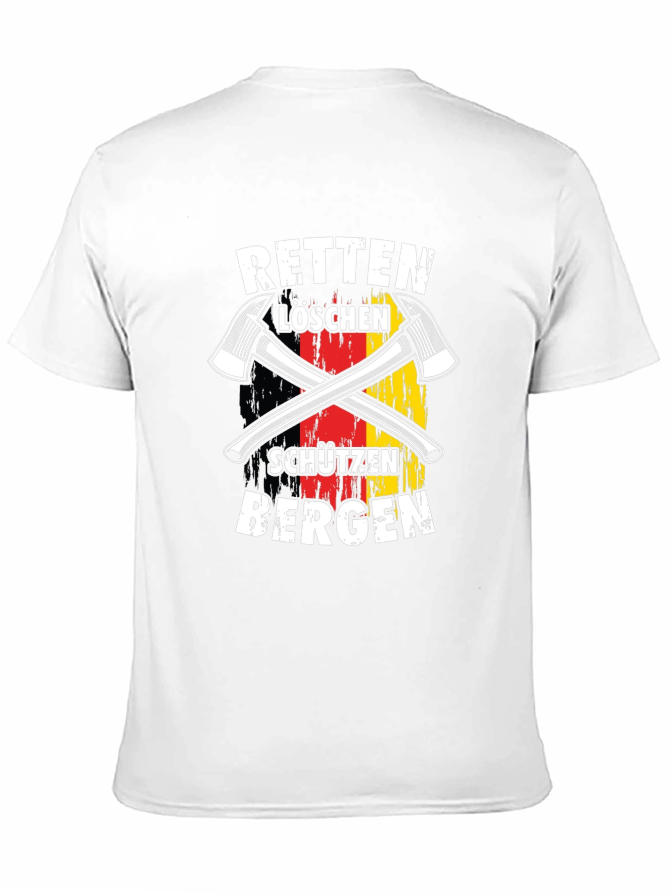 German Firefighter T-Shirt - Rescue & Protect