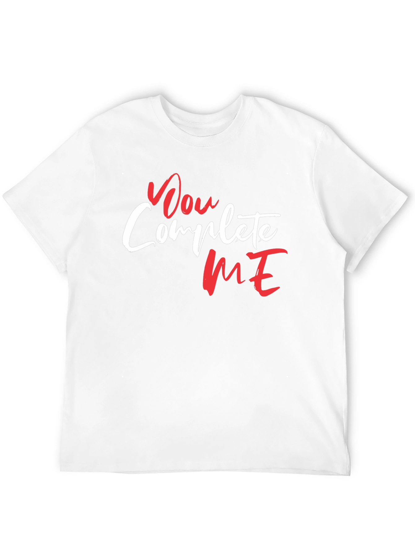 You Complete Me Graphic Tee - Black