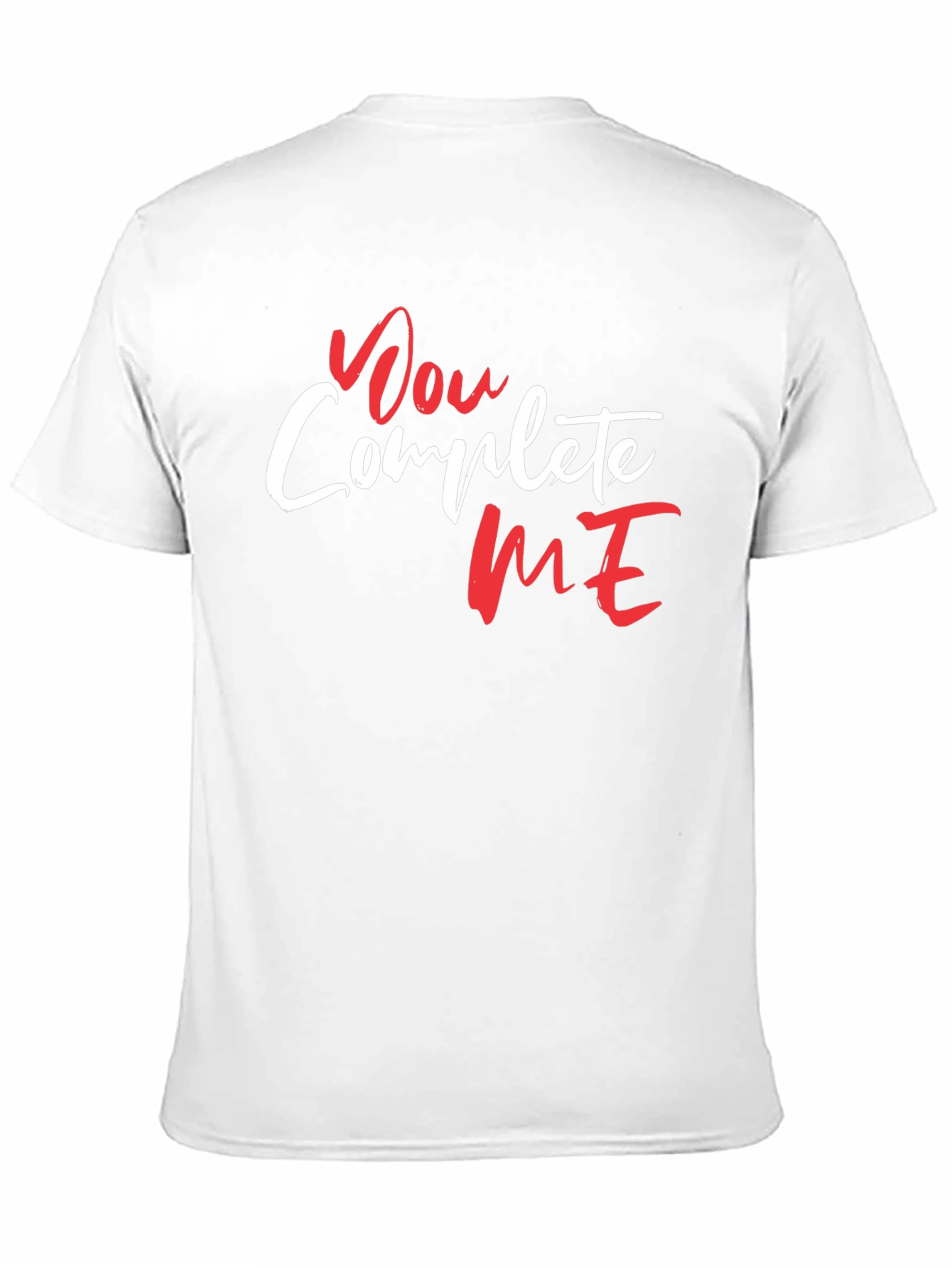 You Complete Me Graphic Tee - Black