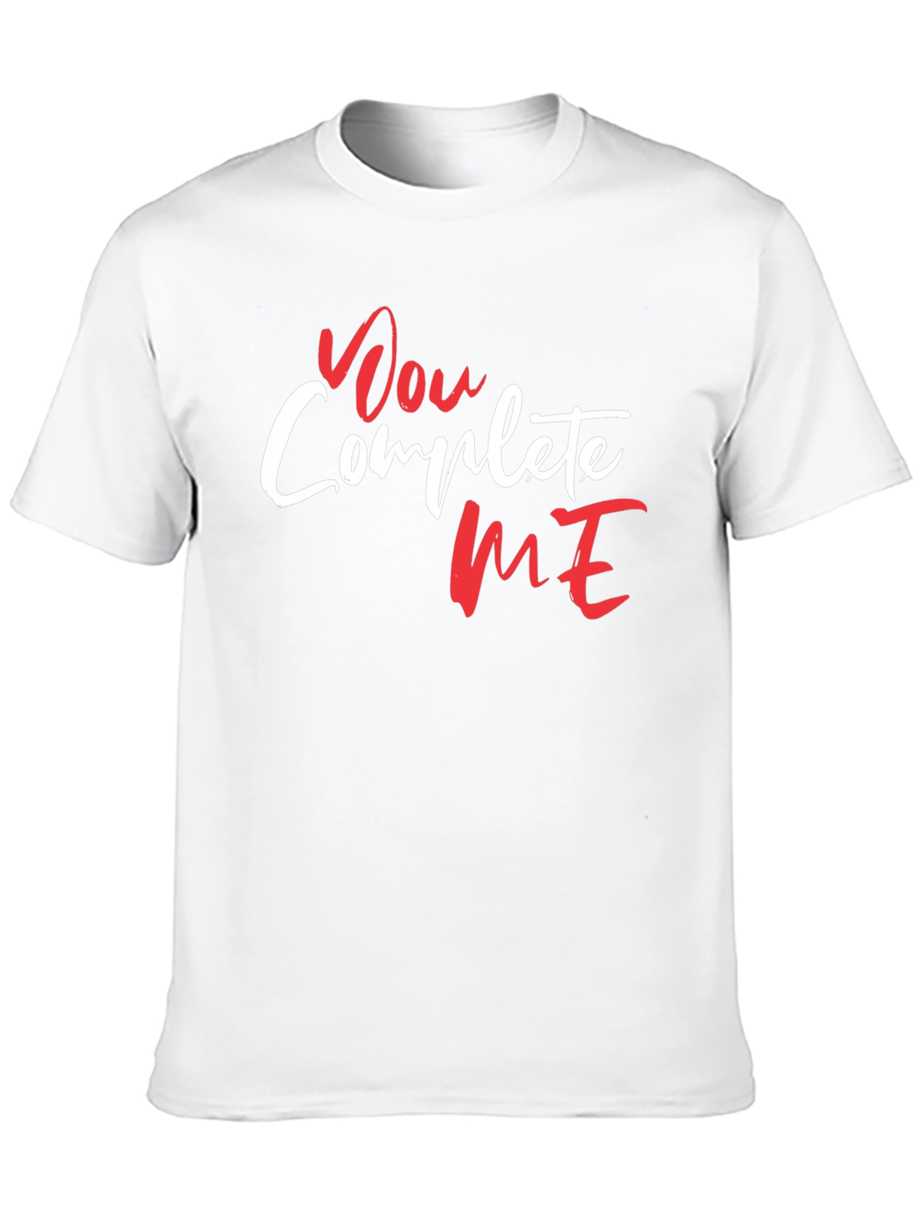 You Complete Me Graphic Tee - Black