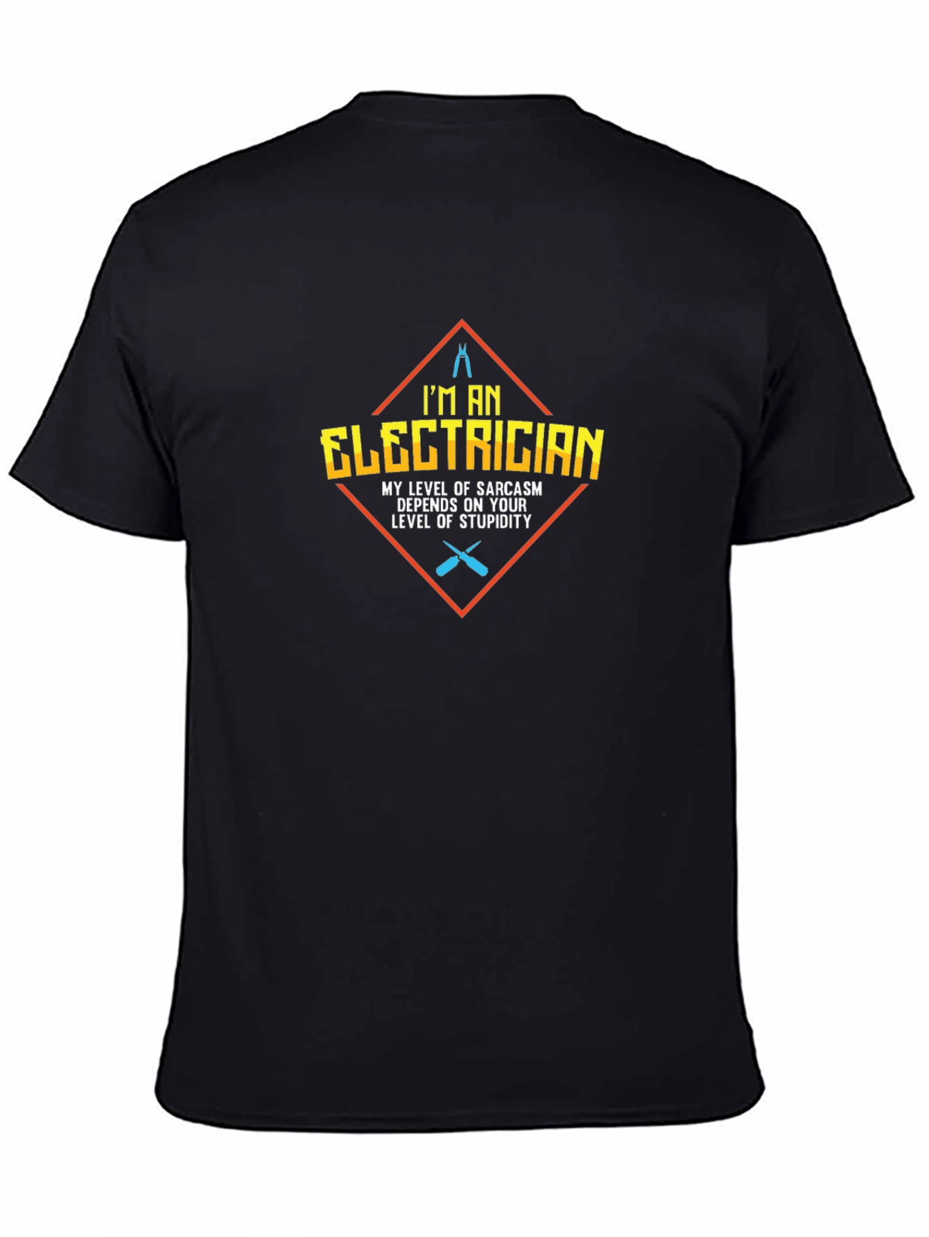 Electrician Sarcasm Graphic T-Shirt