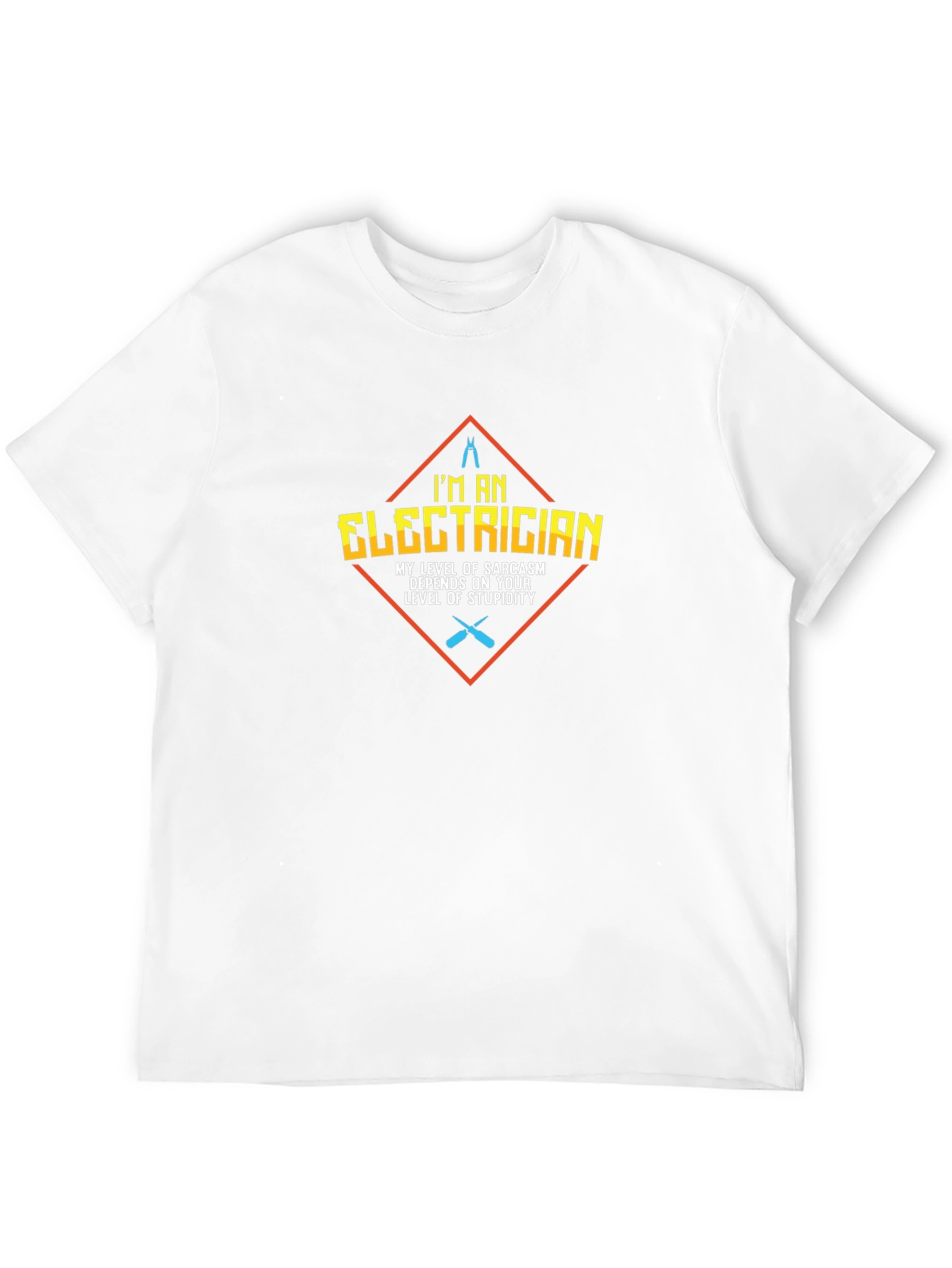 Electrician Sarcasm Graphic T-Shirt