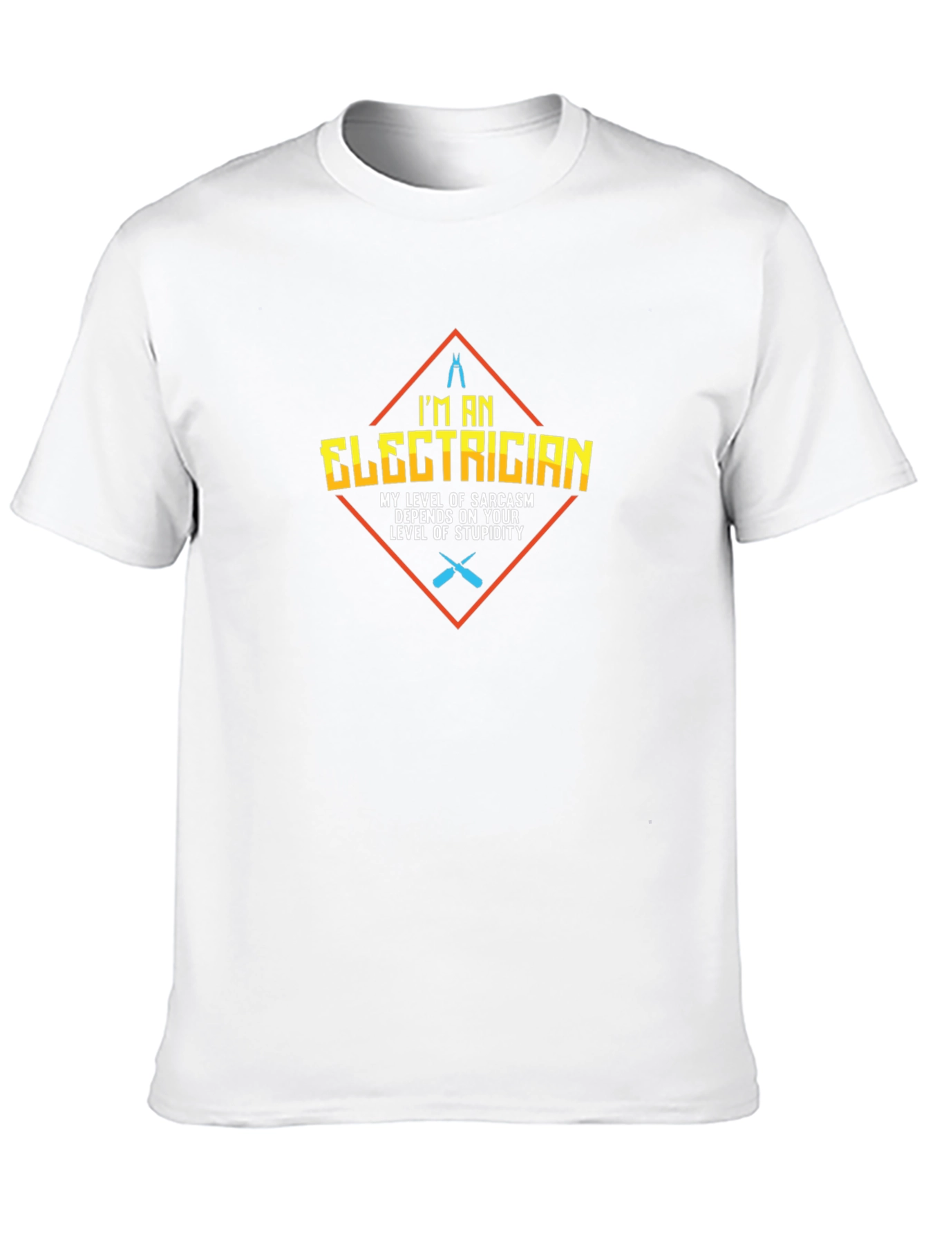 Electrician Sarcasm Graphic T-Shirt