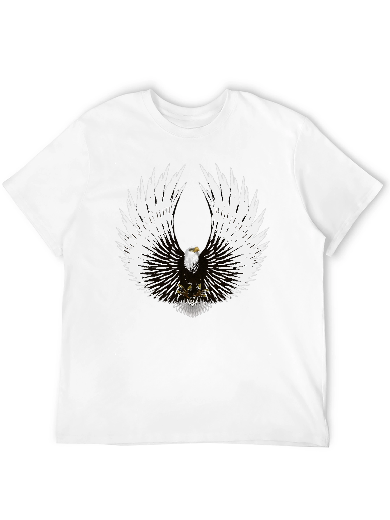 Eagle Wings Graphic Print T-Shirt