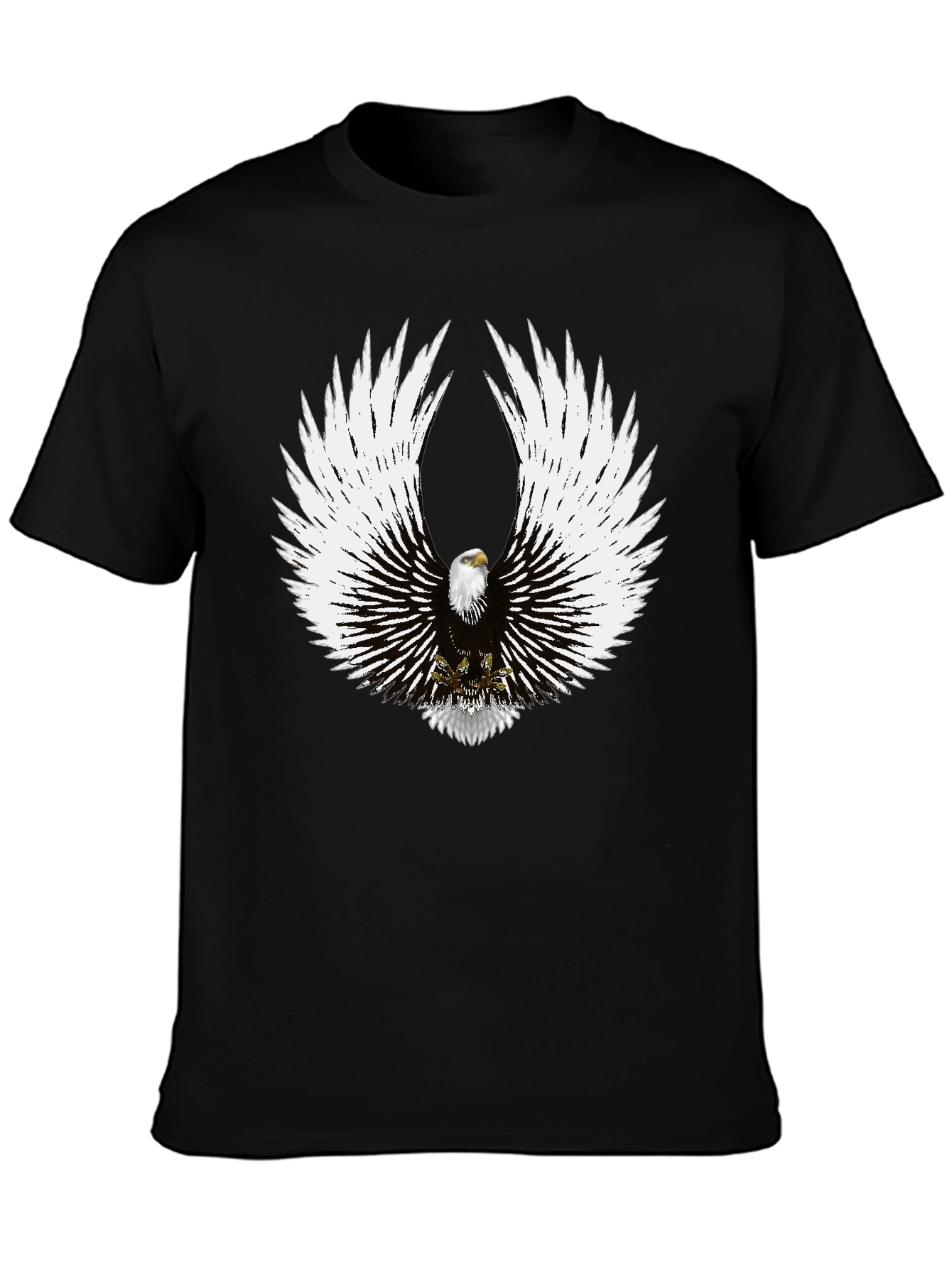Eagle Wings Graphic Print T-Shirt