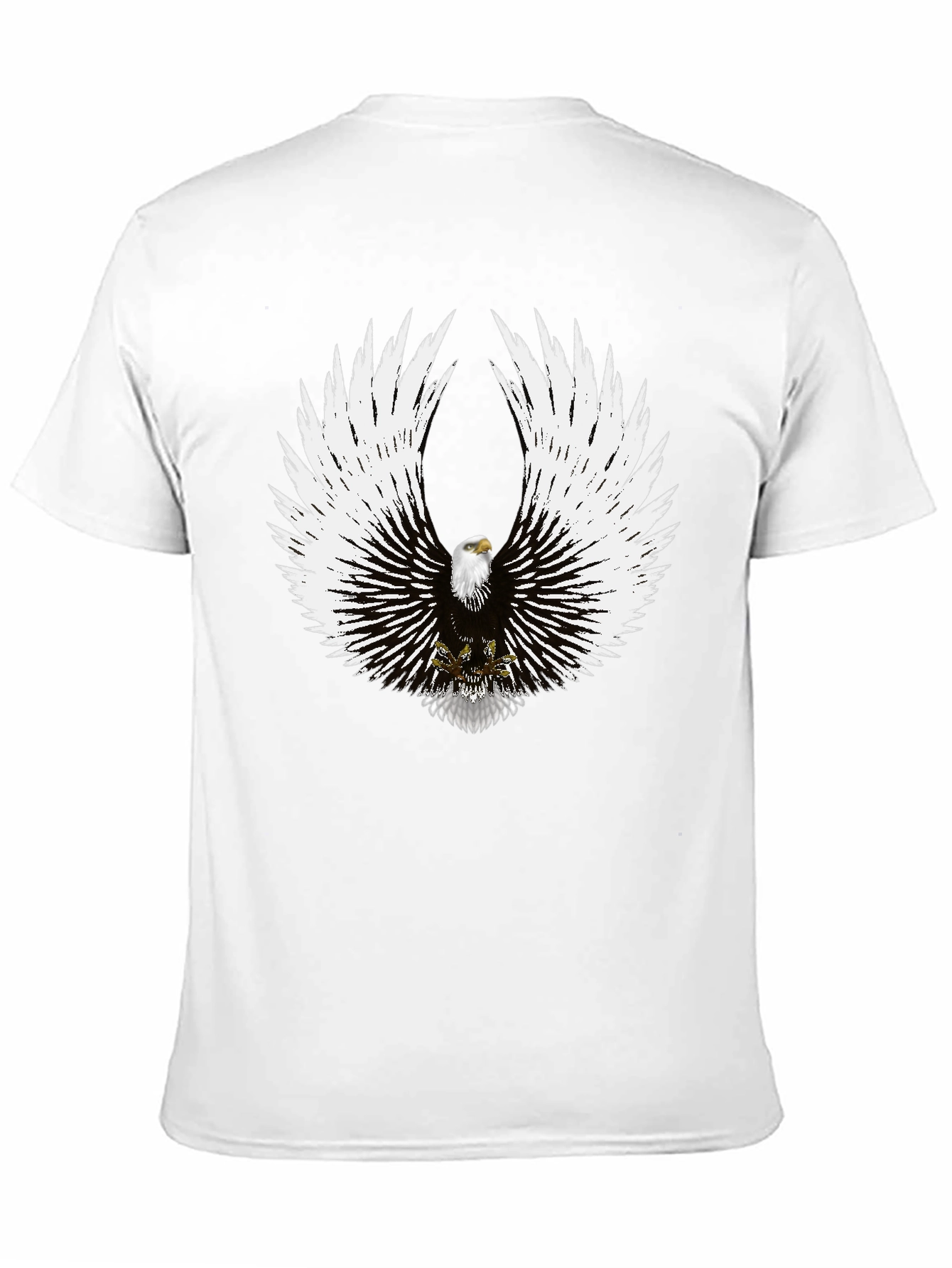 Eagle Wings Graphic Print T-Shirt