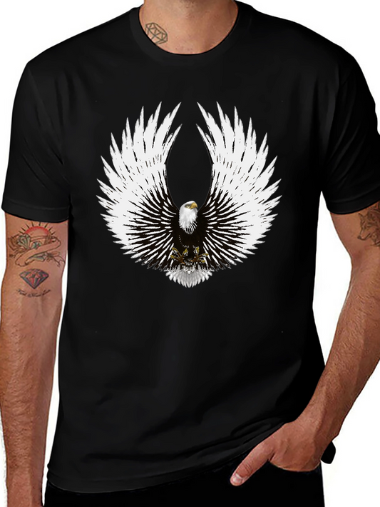 Eagle Wings Graphic Print T-Shirt