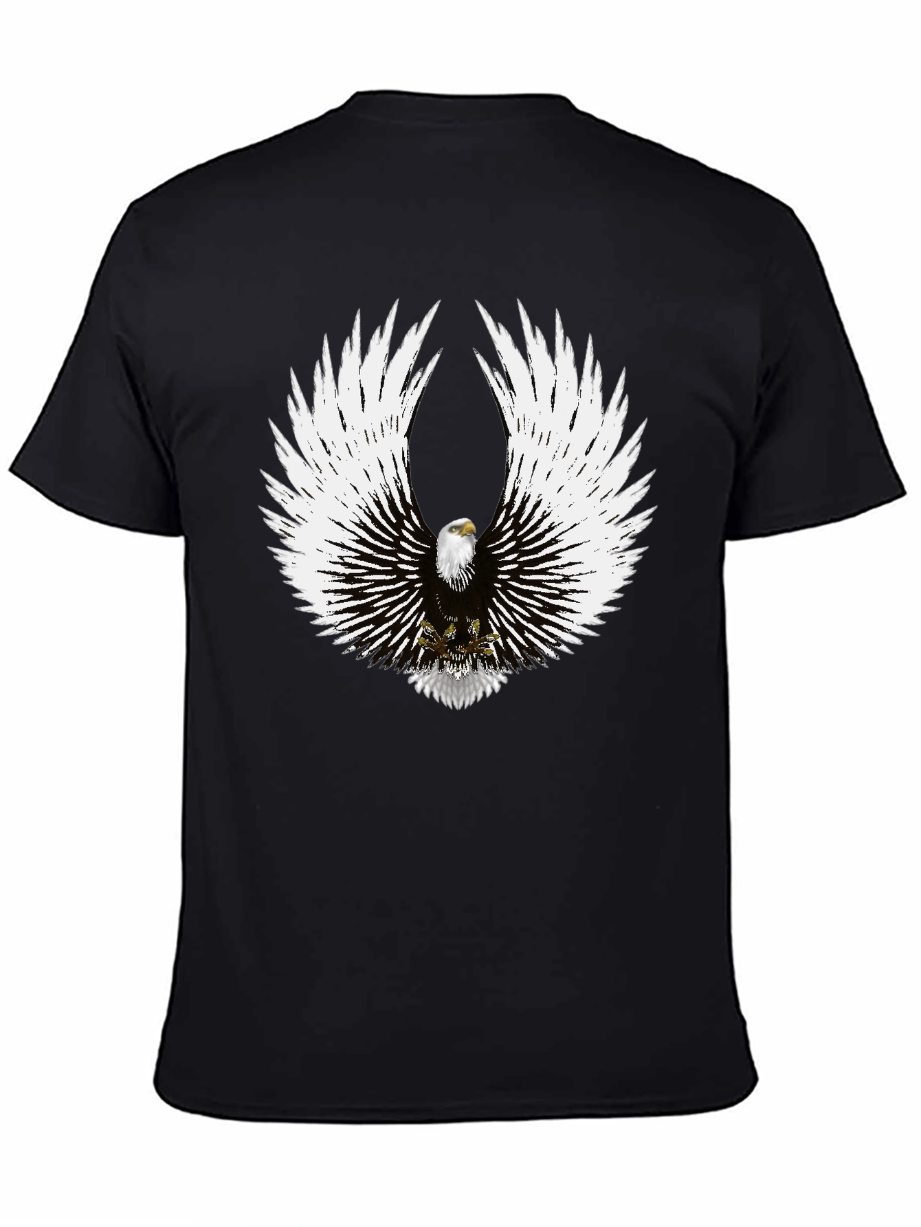 Eagle Wings Graphic Print T-Shirt