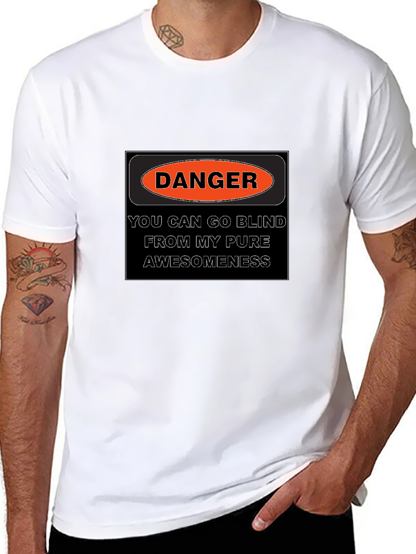 Danger: Pure Awesomeness Graphic Tee