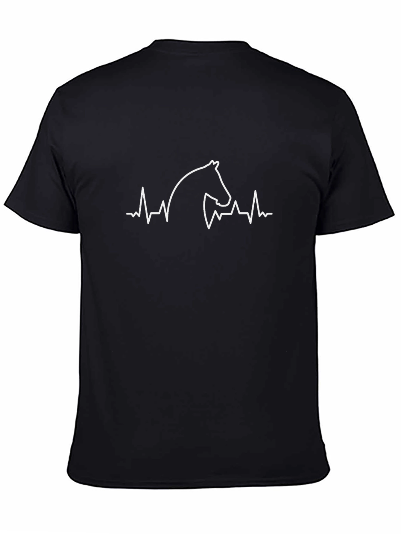 Horse Heartbeat T-Shirt - Equestrian Love