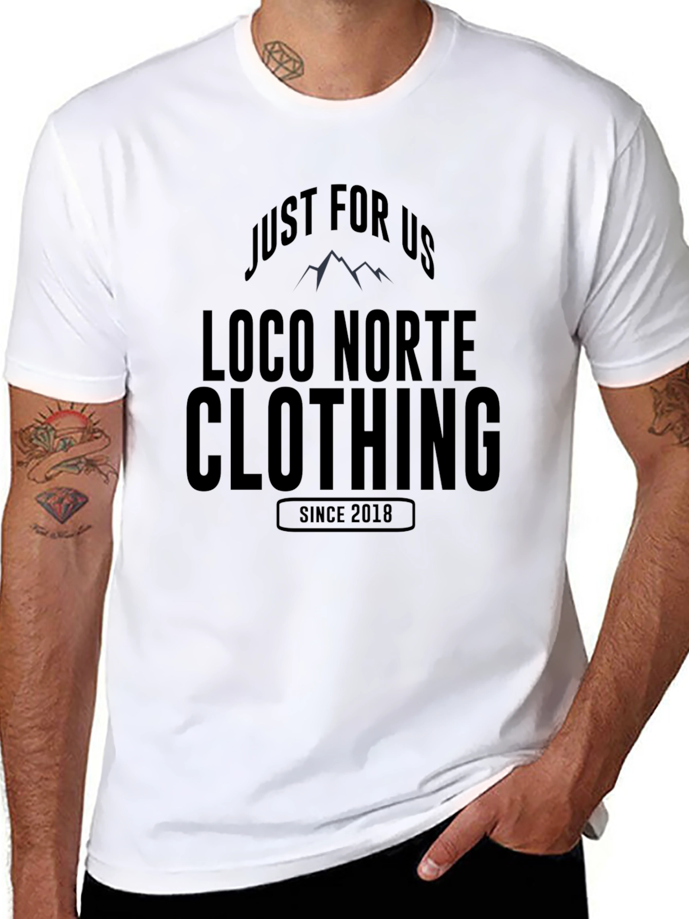 Loco Norte Clothing Graphic T-Shirt