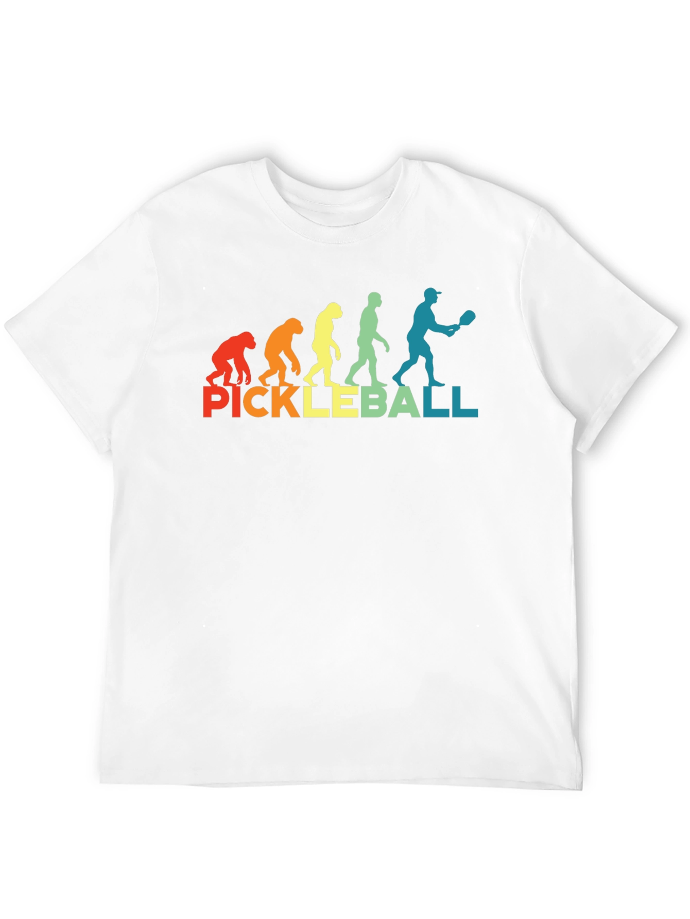 Pickleball Evolution T-Shirt - Funny Sports Tee