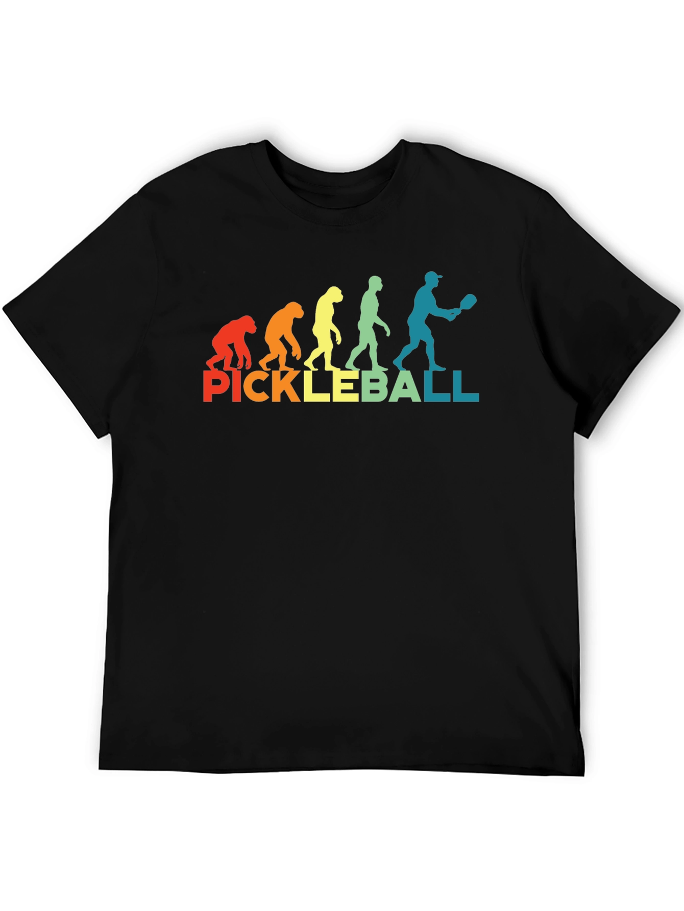 Pickleball Evolution T-Shirt - Funny Sports Tee