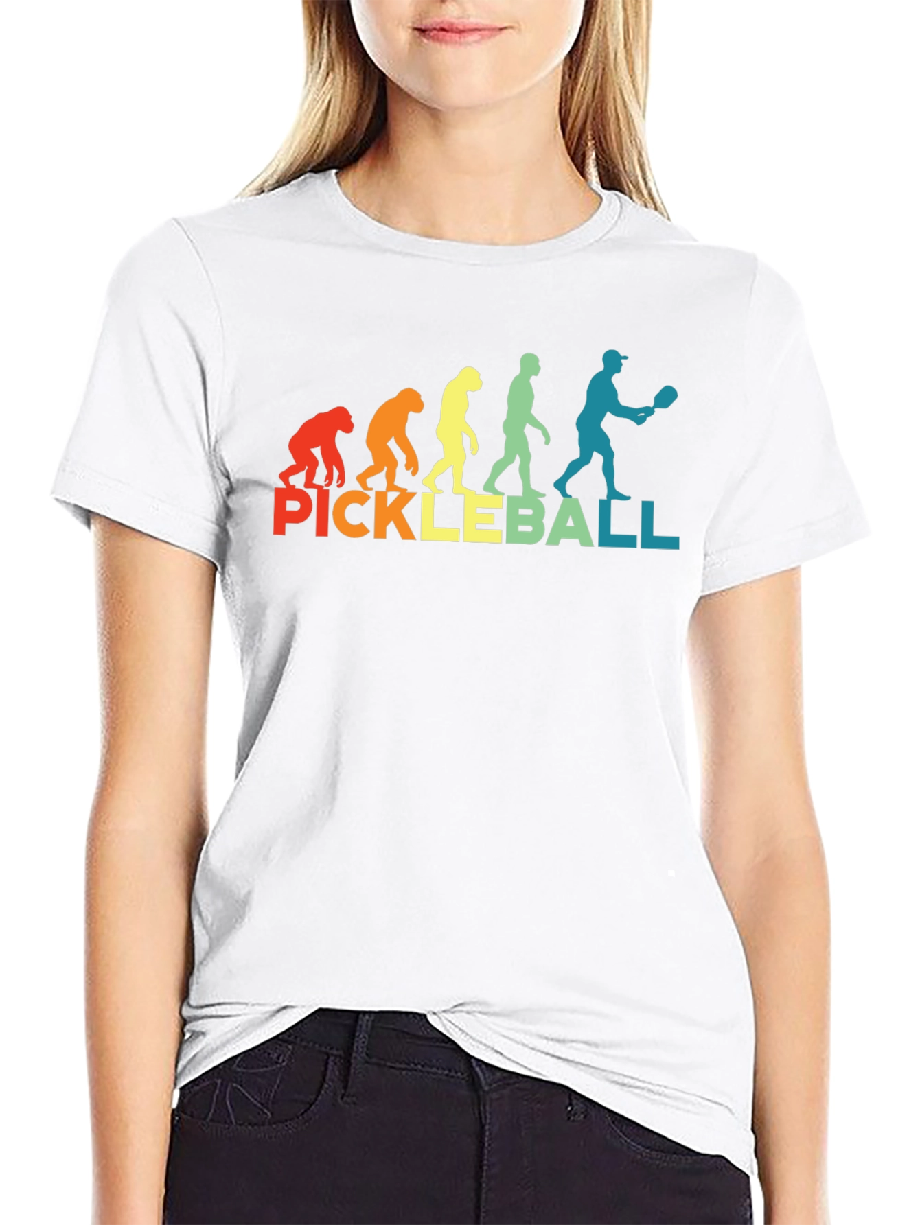 Pickleball Evolution T-Shirt - Funny Sports Tee