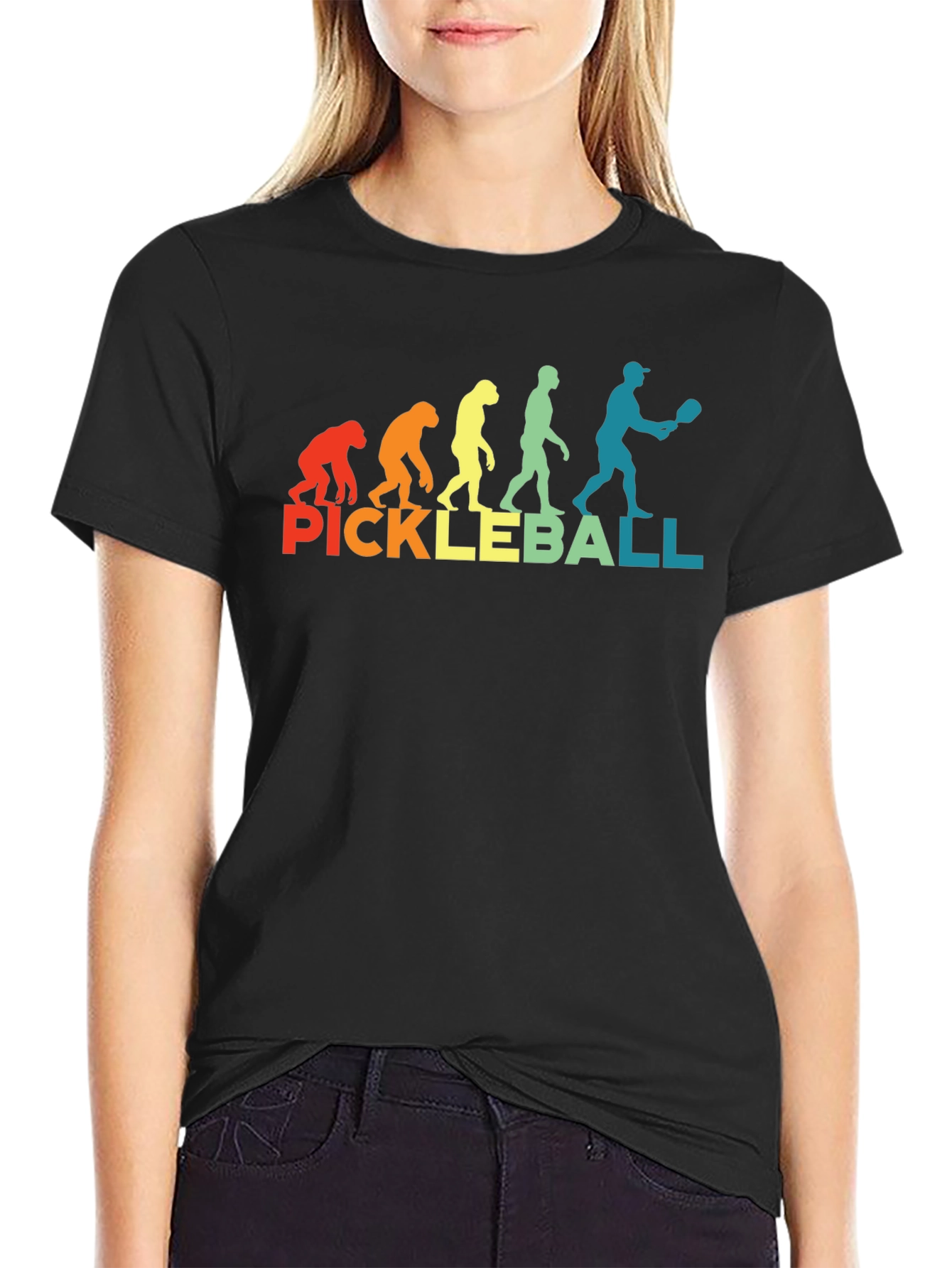 Pickleball Evolution T-Shirt - Funny Sports Tee