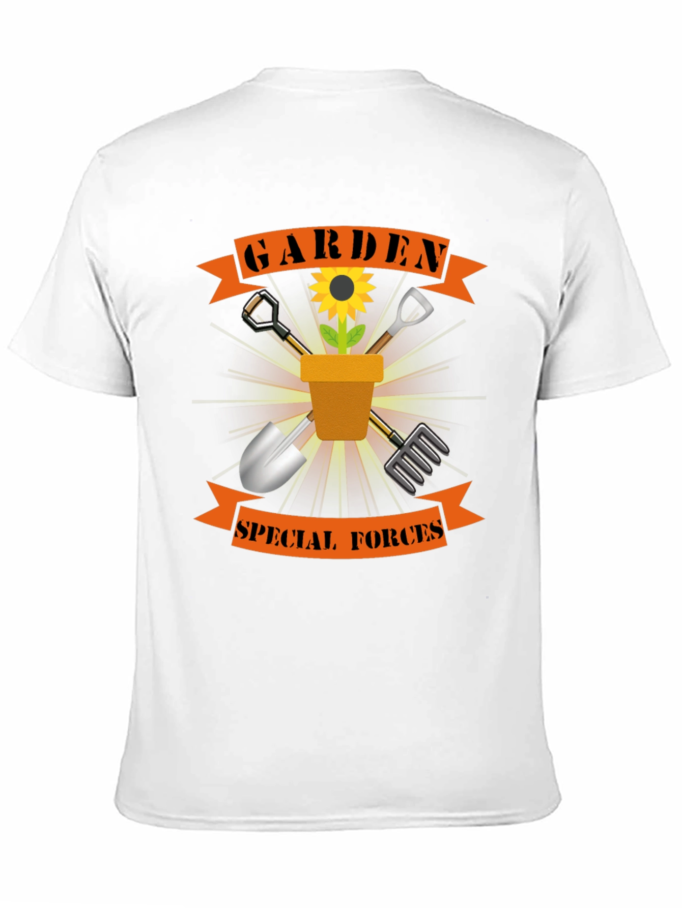 Garden Special Forces Black T-Shirt
