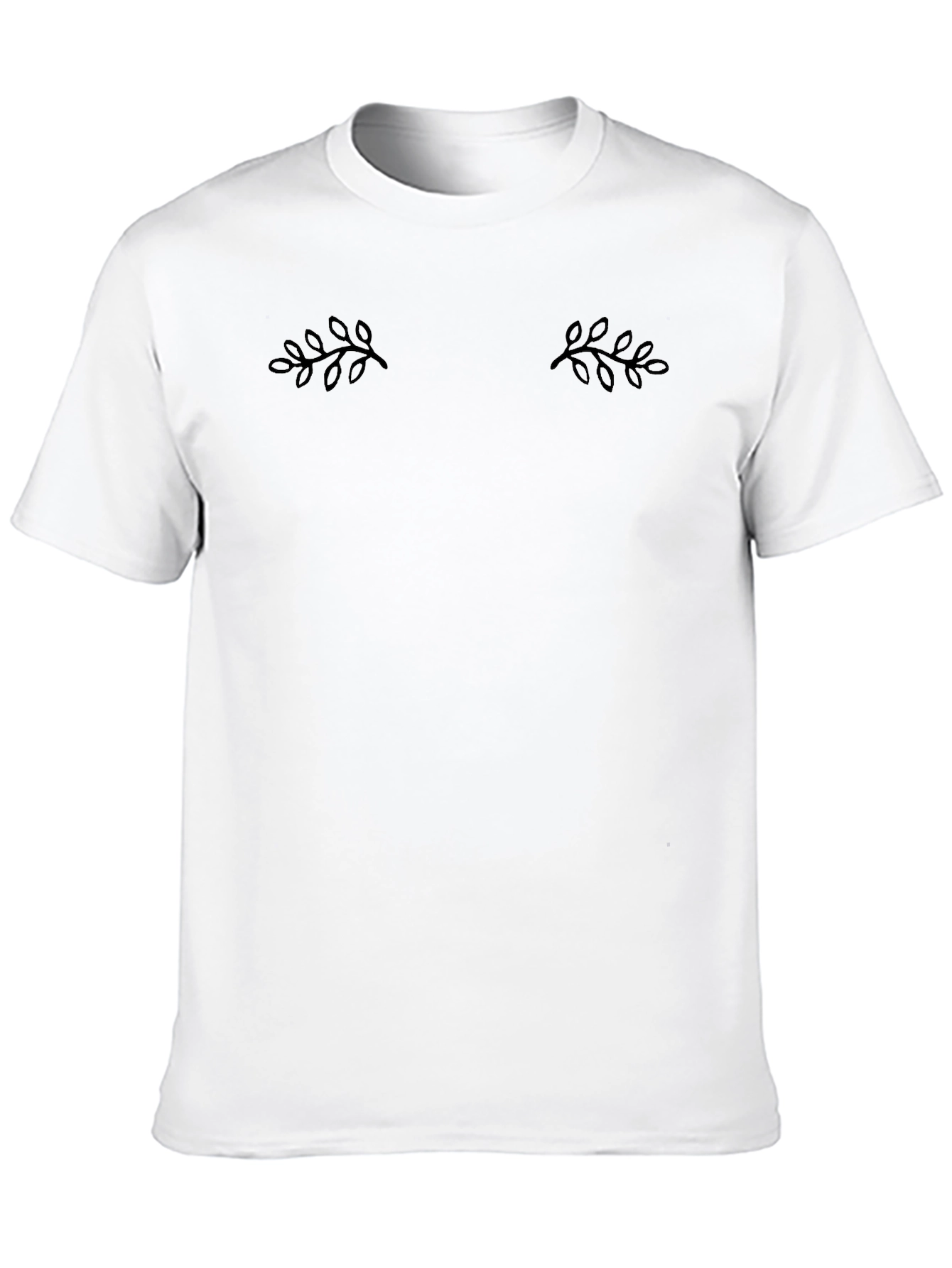 Olive Branch Graphic Tee - Soft Cotton Blend