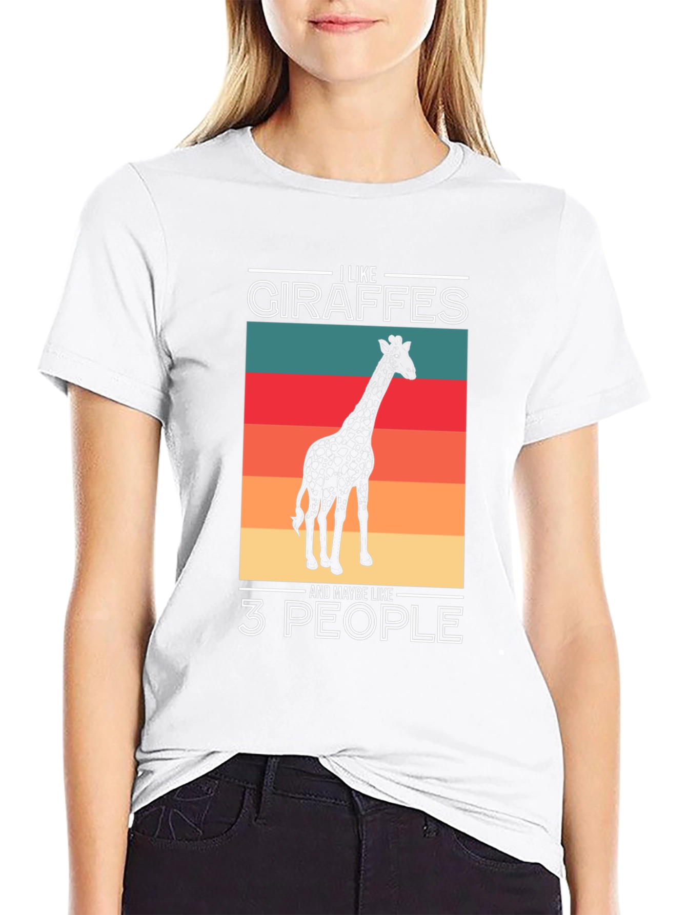 I Like Giraffes T-Shirt - Funny Animal Lover Tee