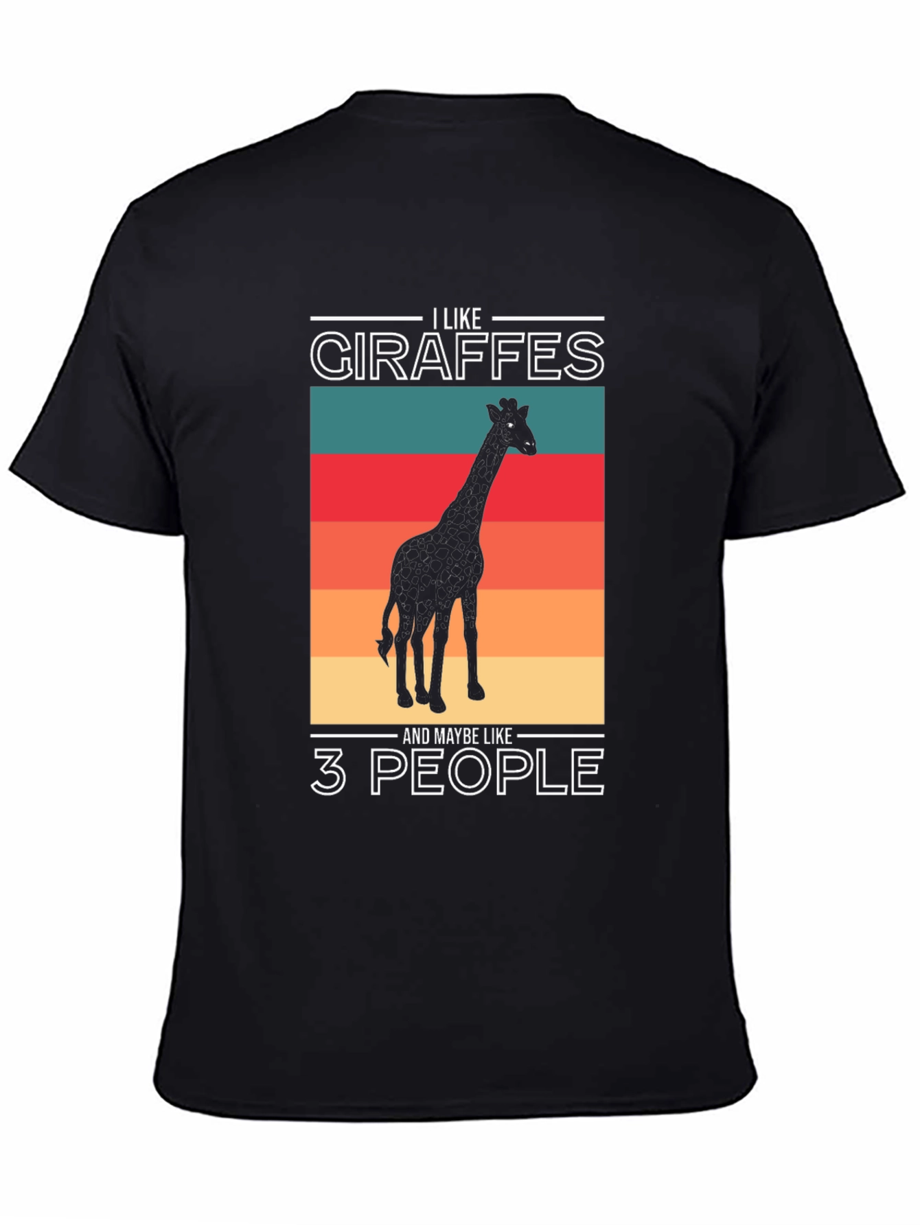 I Like Giraffes T-Shirt - Funny Animal Lover Tee