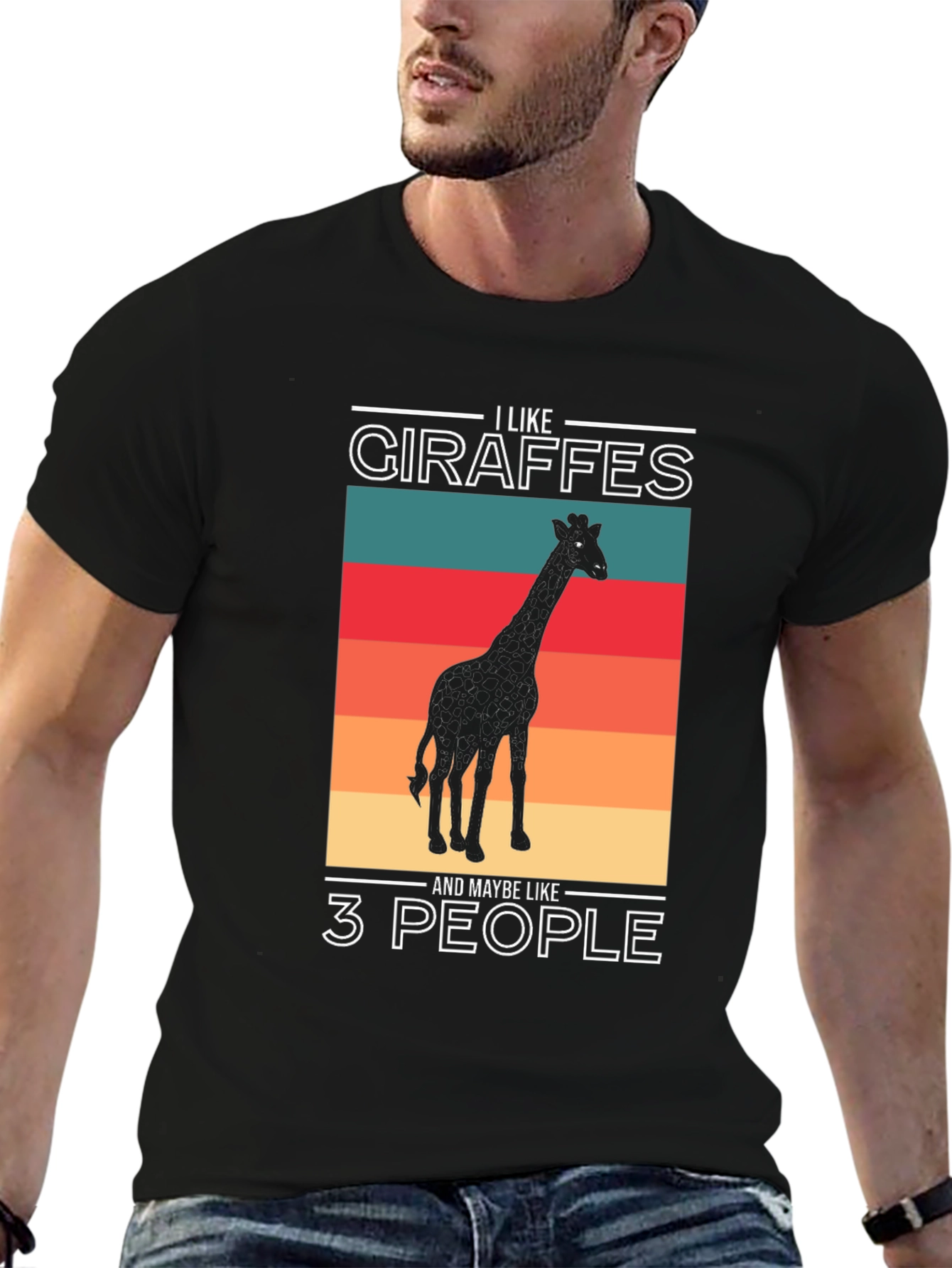 I Like Giraffes T-Shirt - Funny Animal Lover Tee