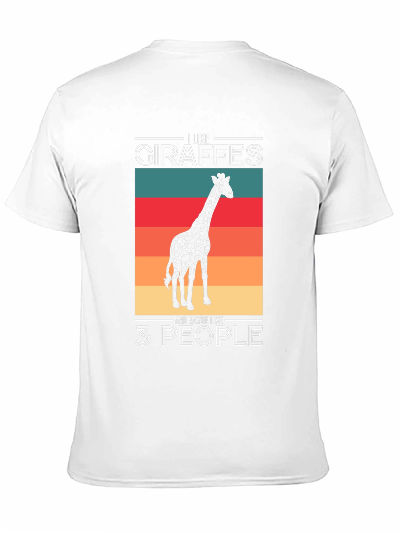 I Like Giraffes T-Shirt - Funny Animal Lover Tee