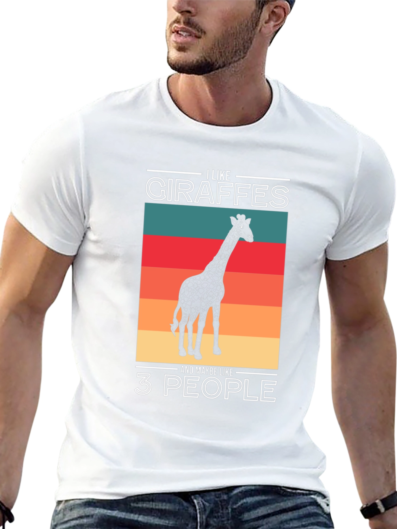 I Like Giraffes T-Shirt - Funny Animal Lover Tee