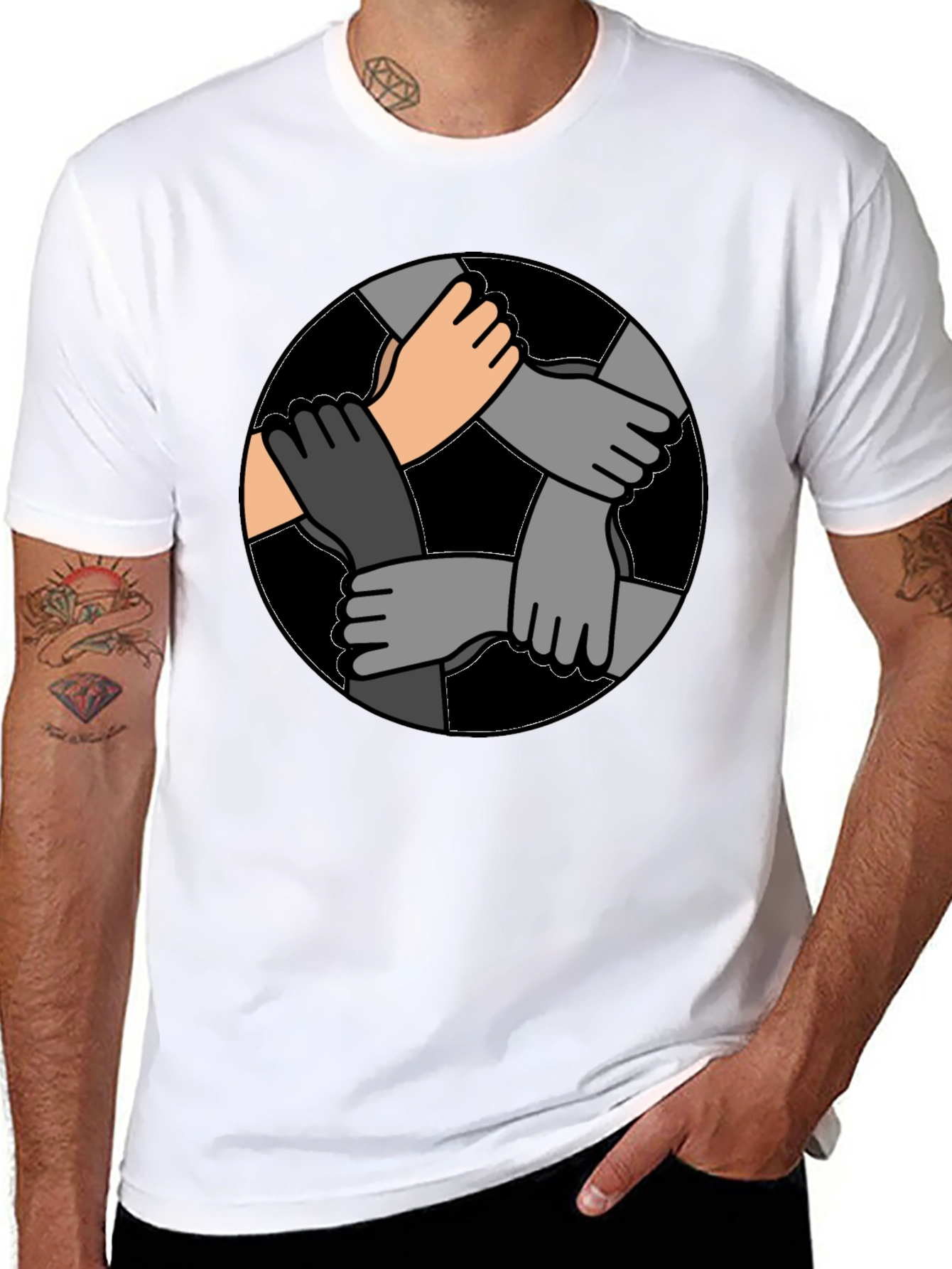 Unity Hands Graphic Tee - Circle of Support