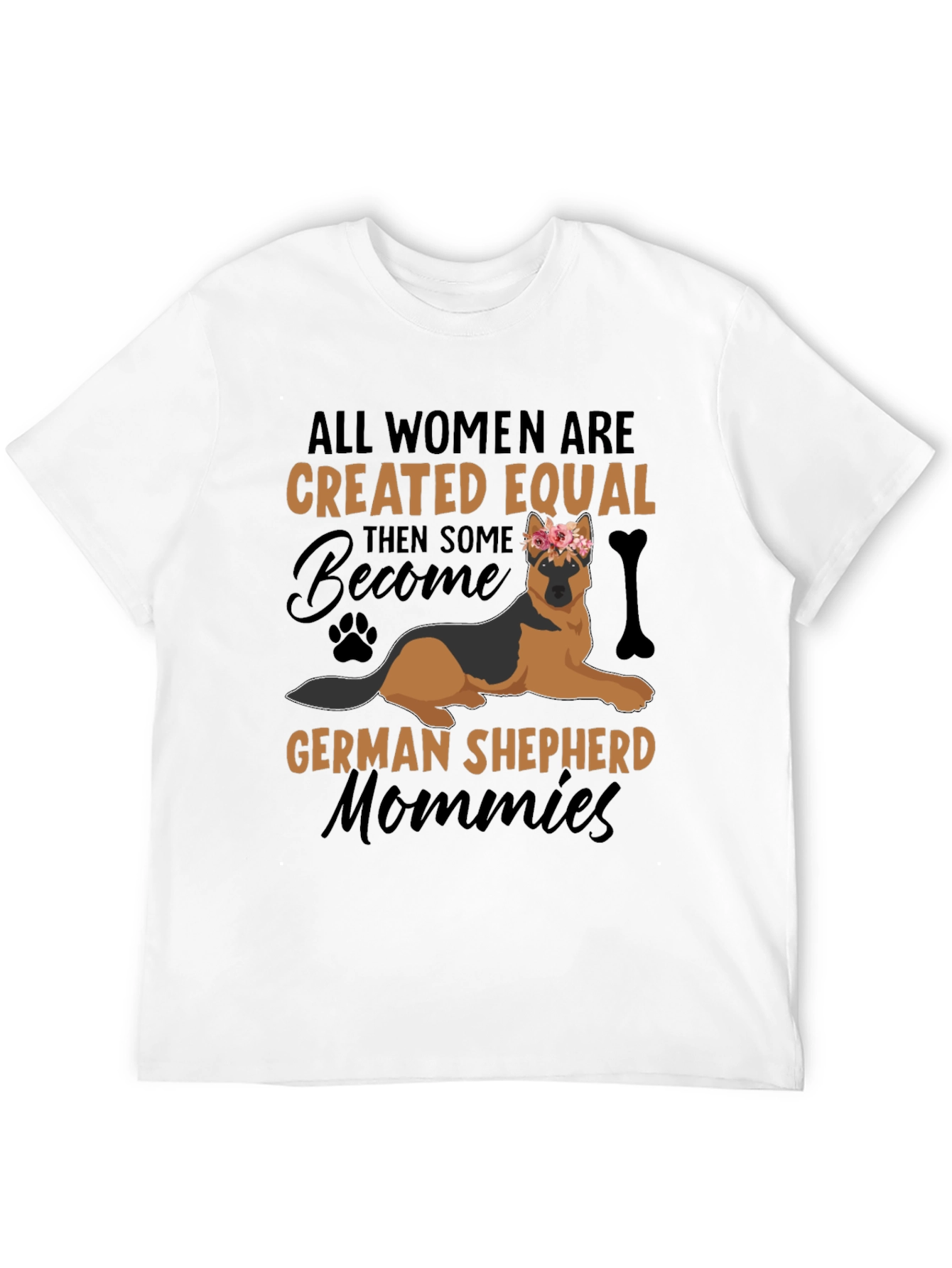 German Shepherd Mom T-Shirt