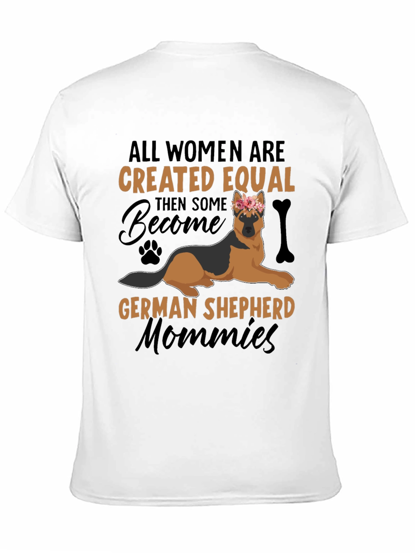 German Shepherd Mom T-Shirt
