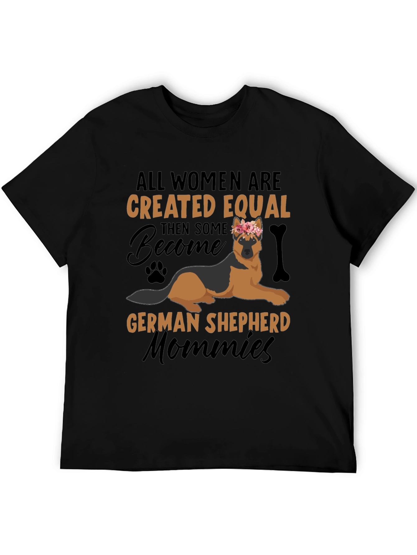 German Shepherd Mom T-Shirt