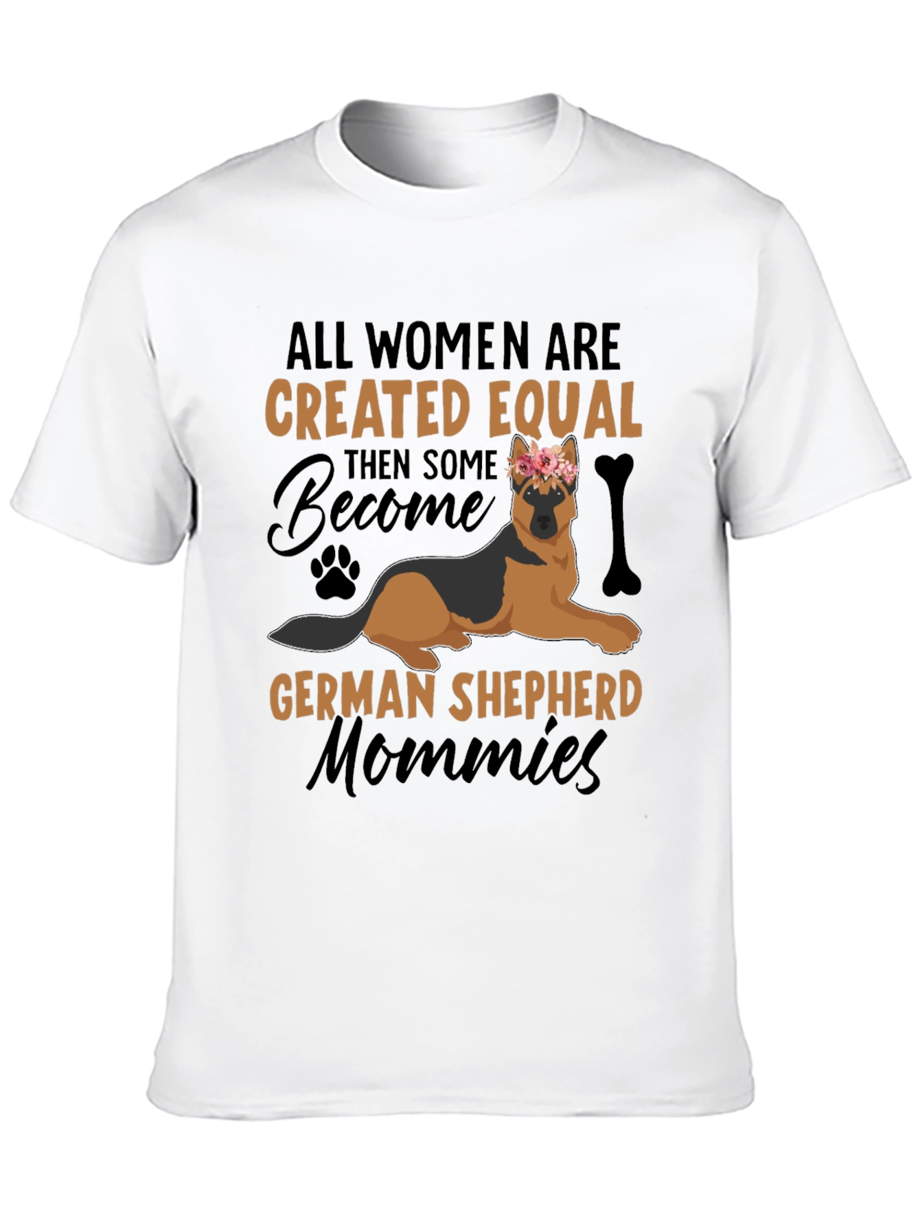 German Shepherd Mom T-Shirt