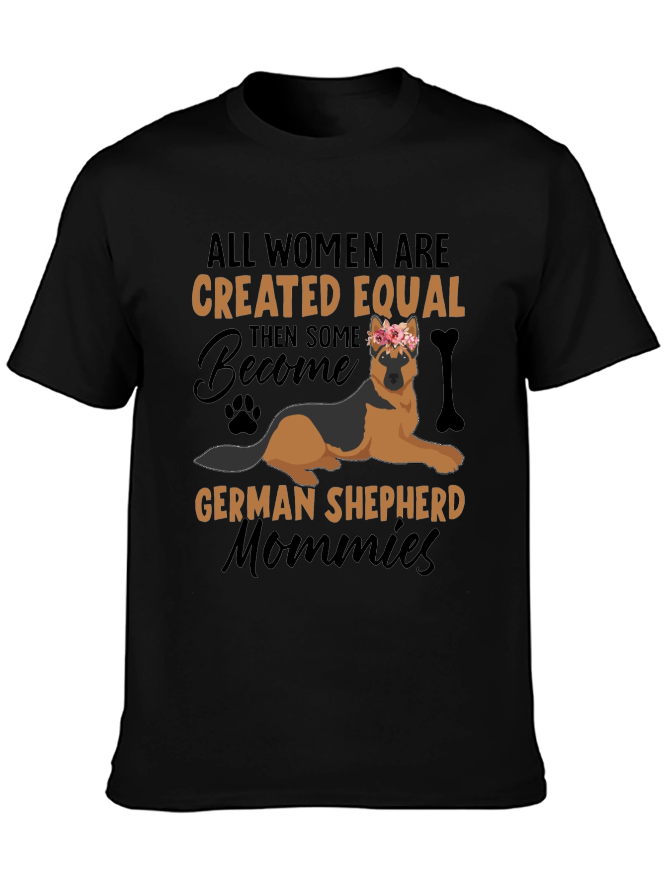 German Shepherd Mom T-Shirt