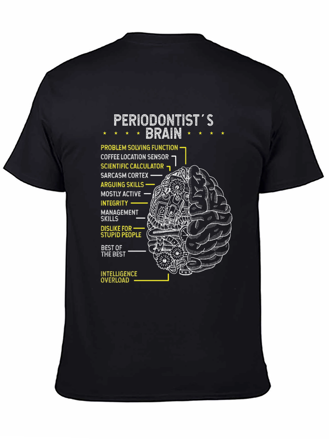 Periodontist Brain T-Shirt