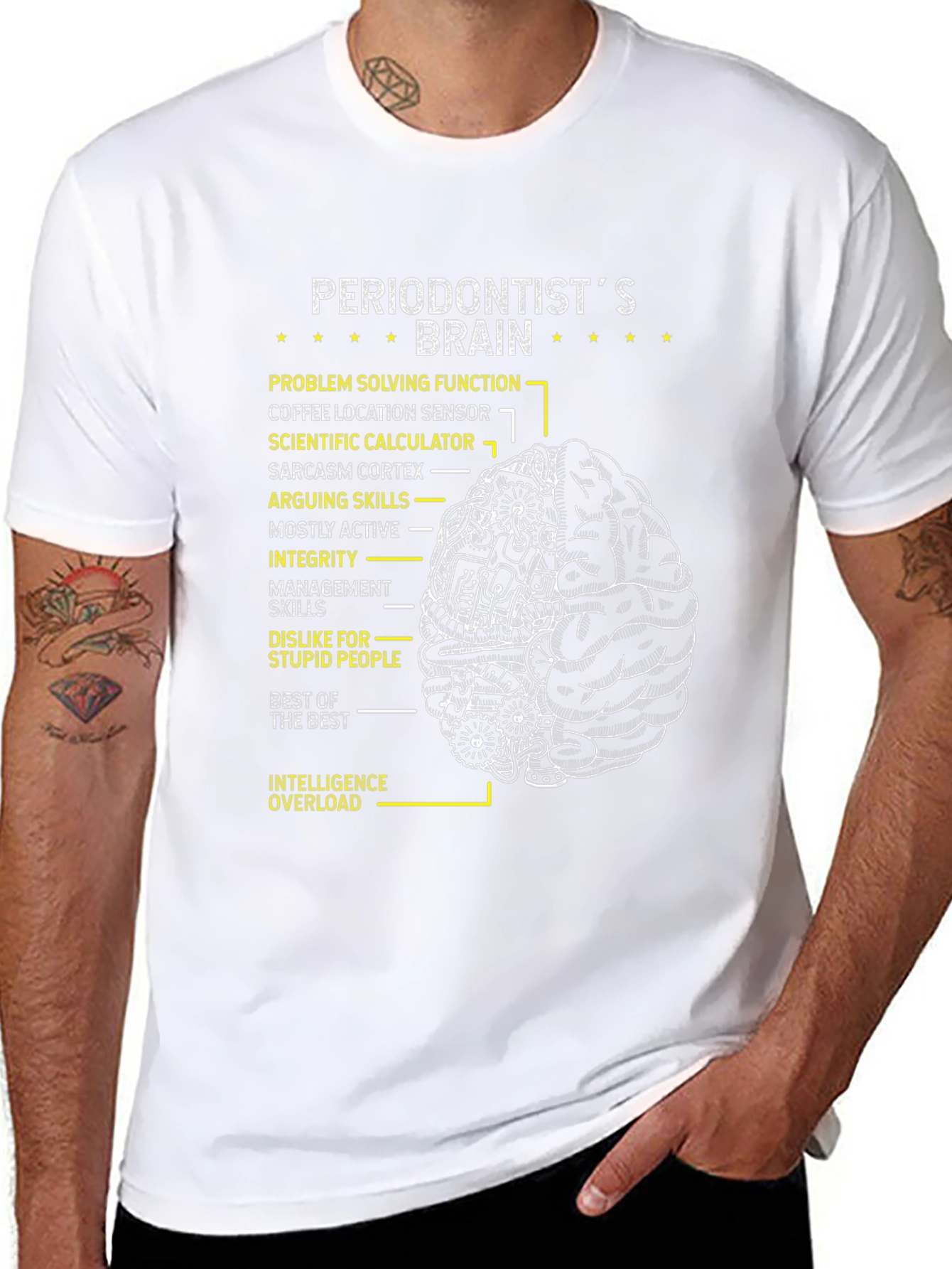 Periodontist Brain T-Shirt