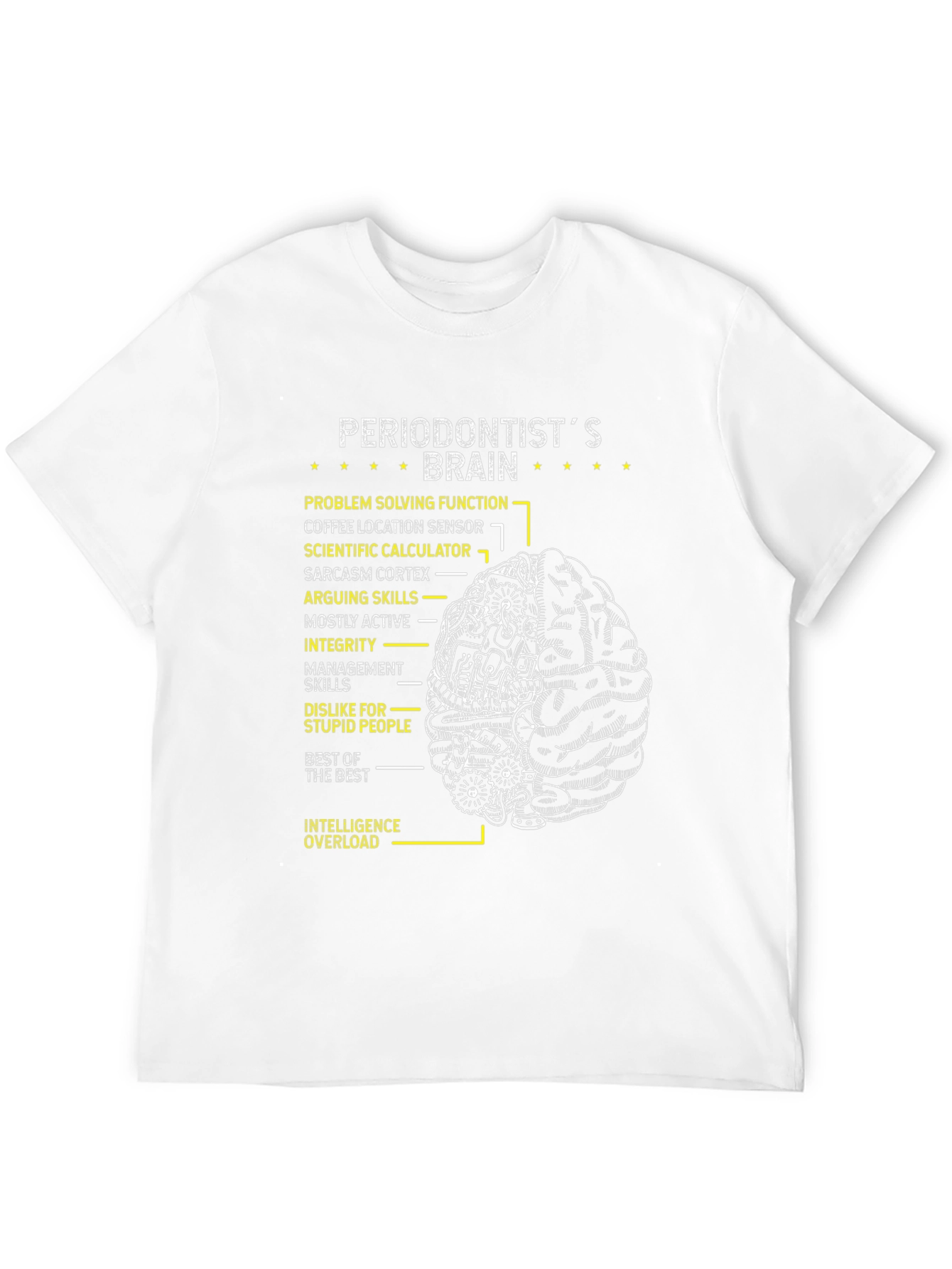 Periodontist Brain T-Shirt